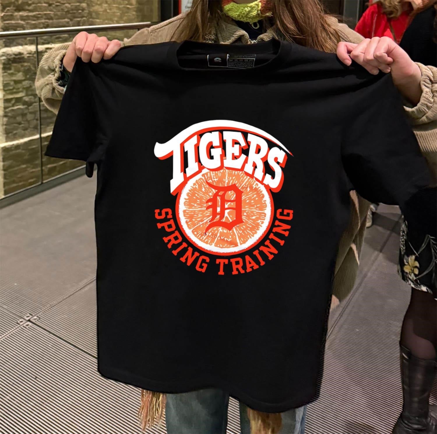 Detroit Tigers Baseball Spring Training Orange Fruit Logo shirt