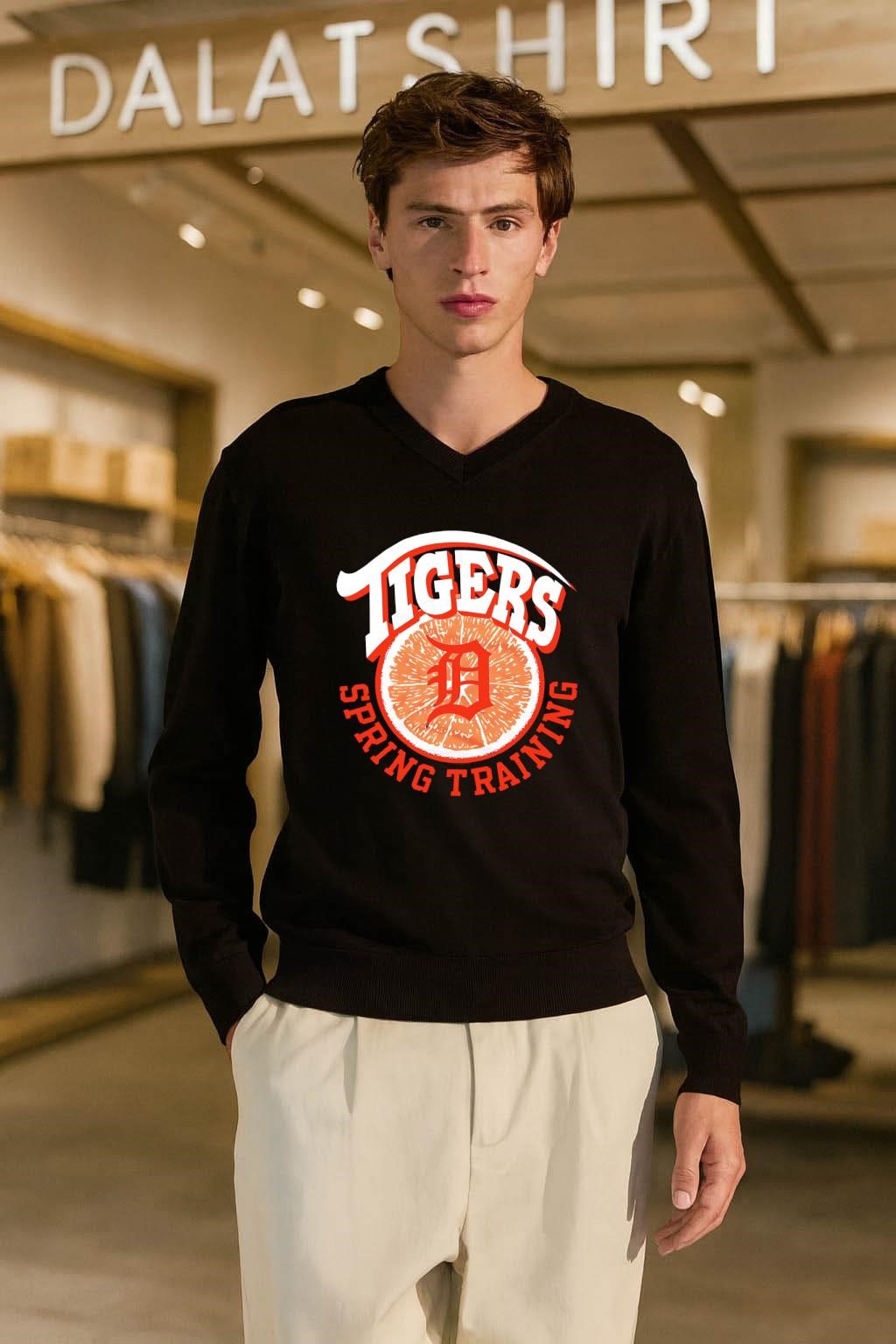 Detroit Tigers Baseball Spring Training Orange Fruit Logo shirt