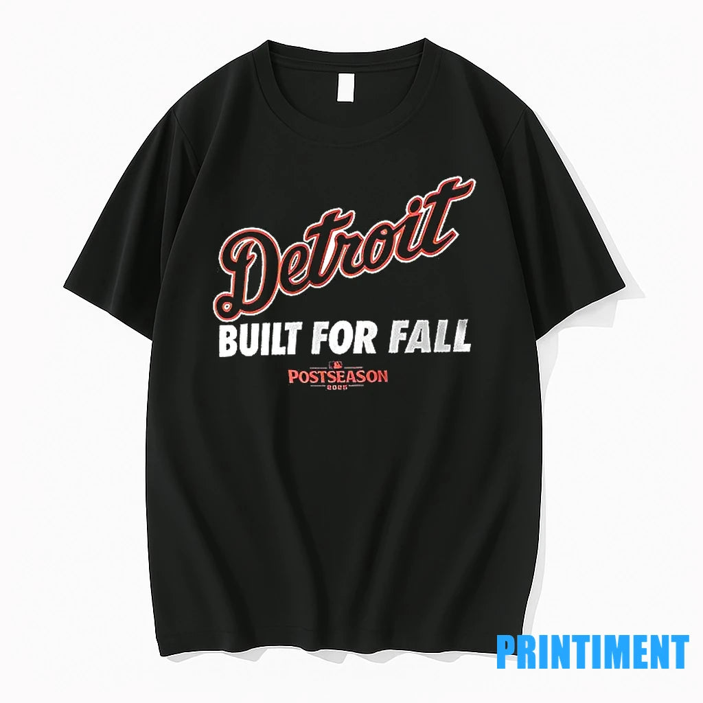 Detroit Tigers Built For Fall 2025 Mlb Tshirts Sweater