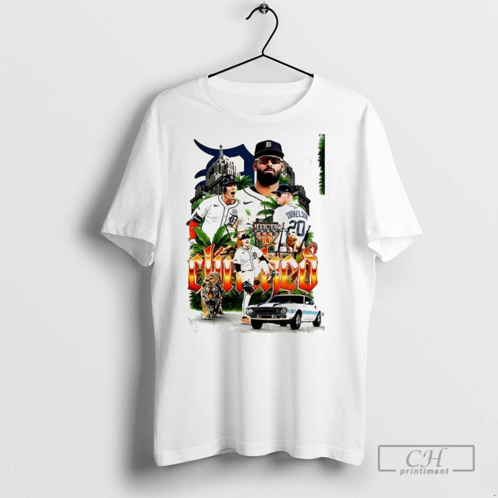 Detroit Tigers Major League Baseball Motor City Kitties T Shirts