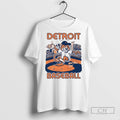 Detroit Tigers Baseball Cartoon Tiger T Shirts