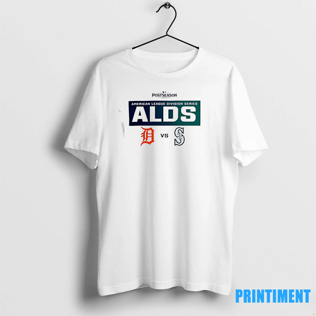 Detroit Tigers Vs Seattle Mariners 2025 Postseason Mlb Alds Matchup Tshirts Sweater