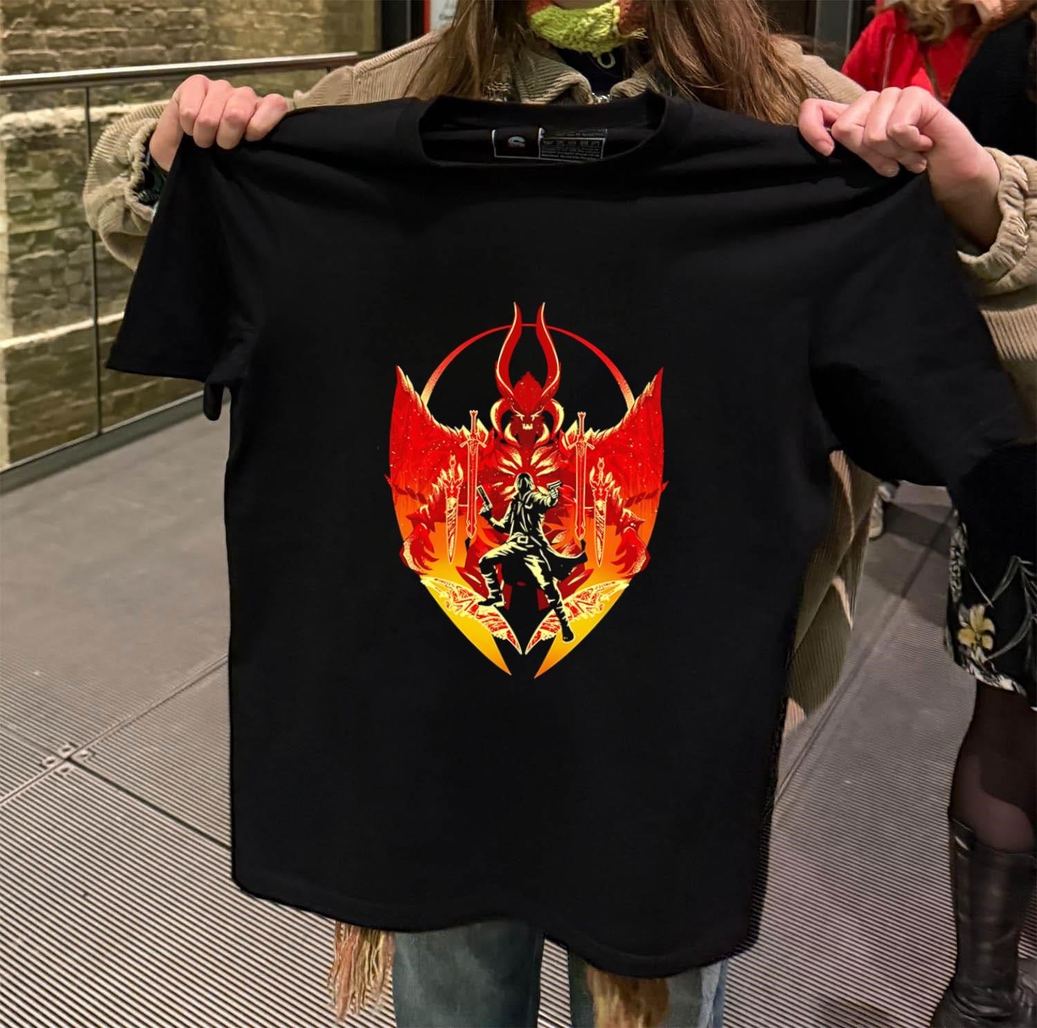 Devil May Cry Dante Demon Form Combat shirt