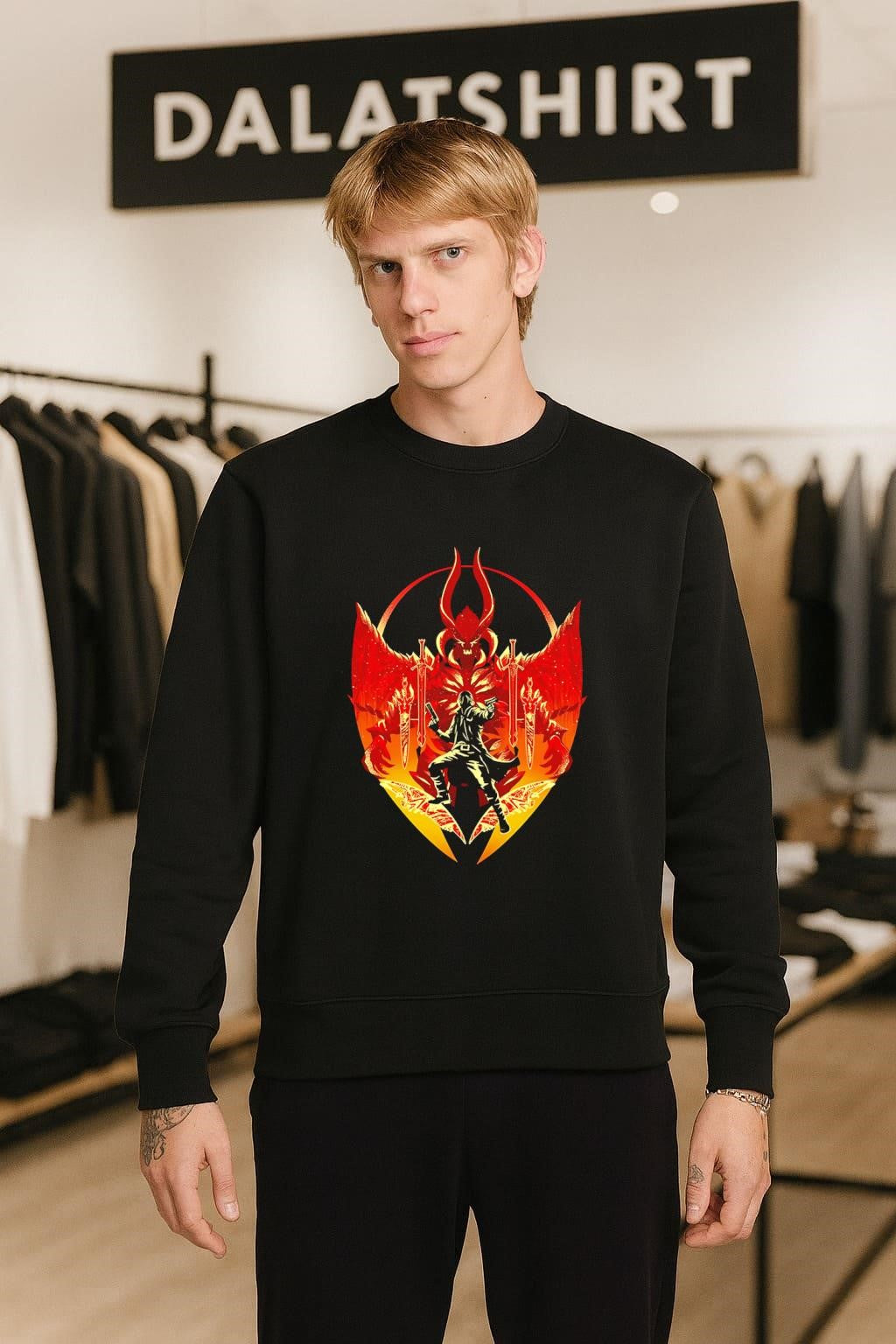 Devil May Cry Dante Demon Form Combat shirt