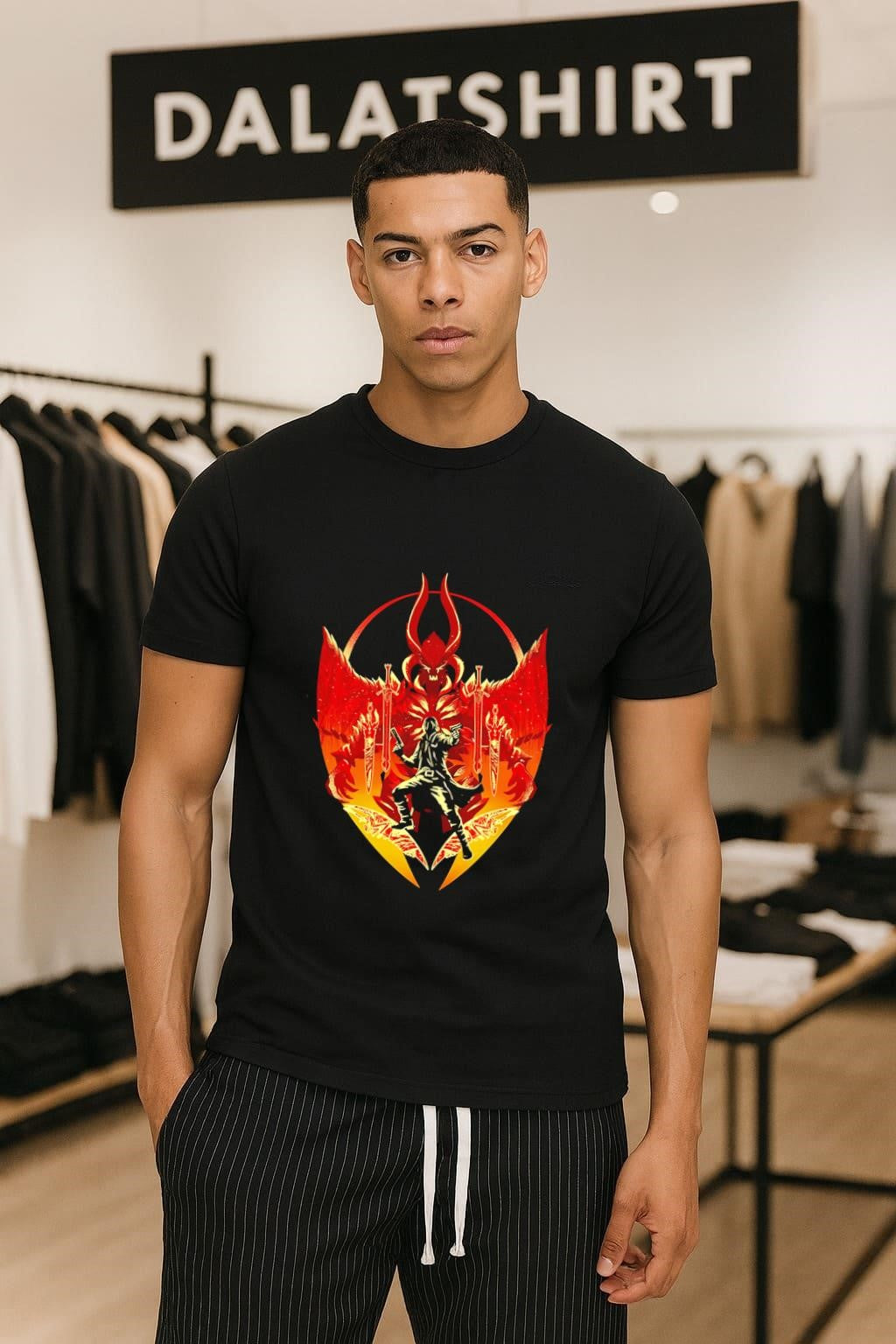 Devil May Cry Dante Demon Form Combat shirt