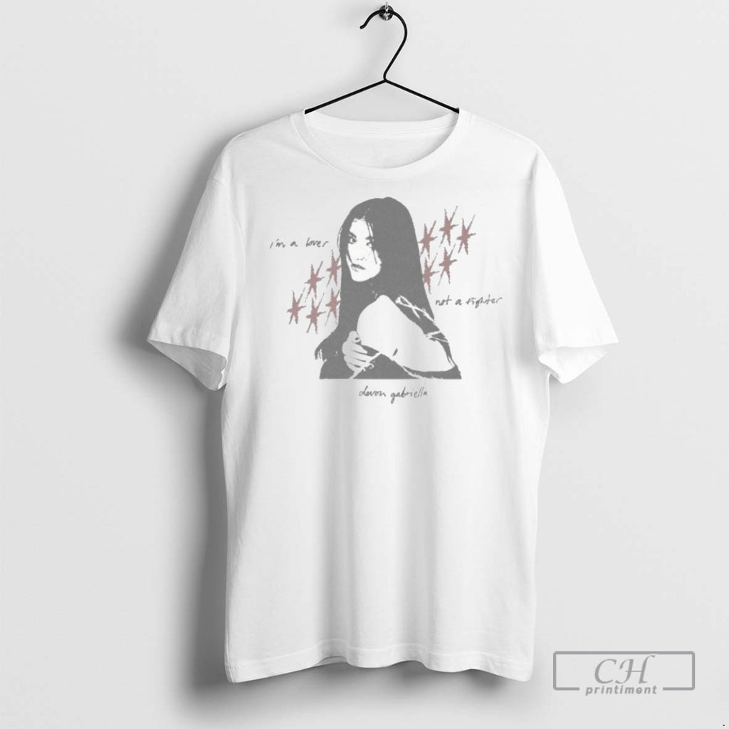 Devon Gabriella Im A Lover Not A Fighter Star T Shirts