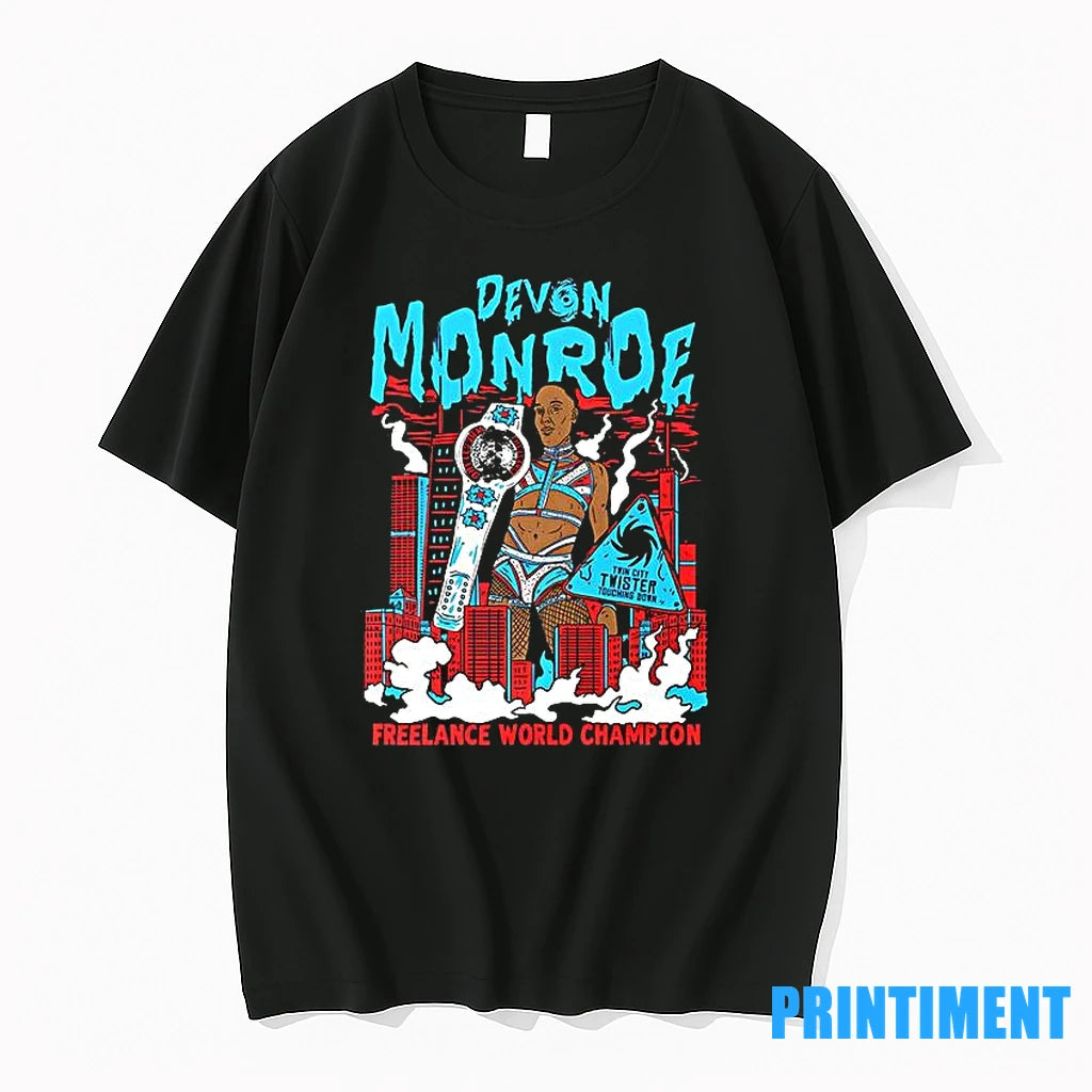 Devon Monroe Freelance World Champ Tshirts Sweater