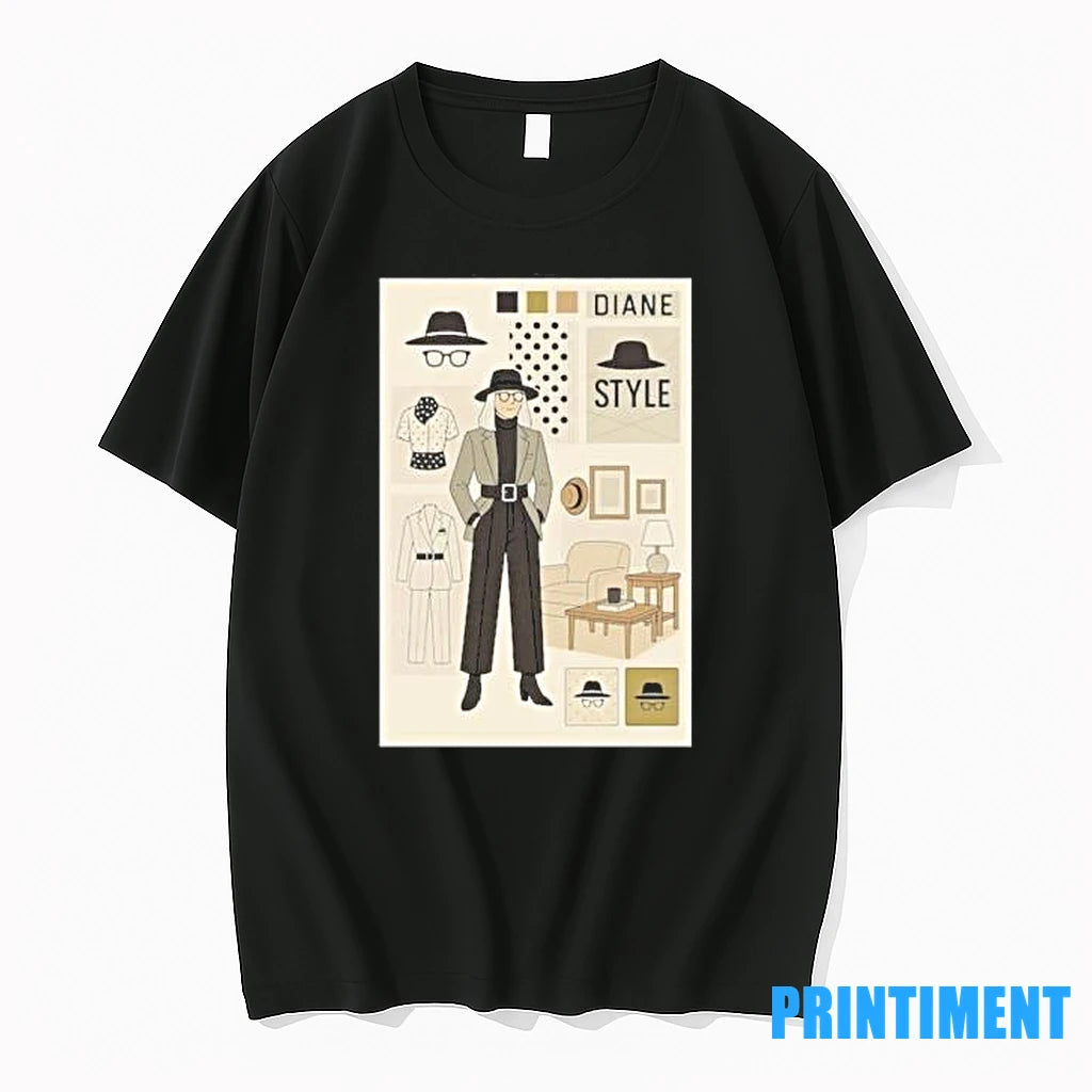 Diane Keaton Diane Style Tshirts Sweater