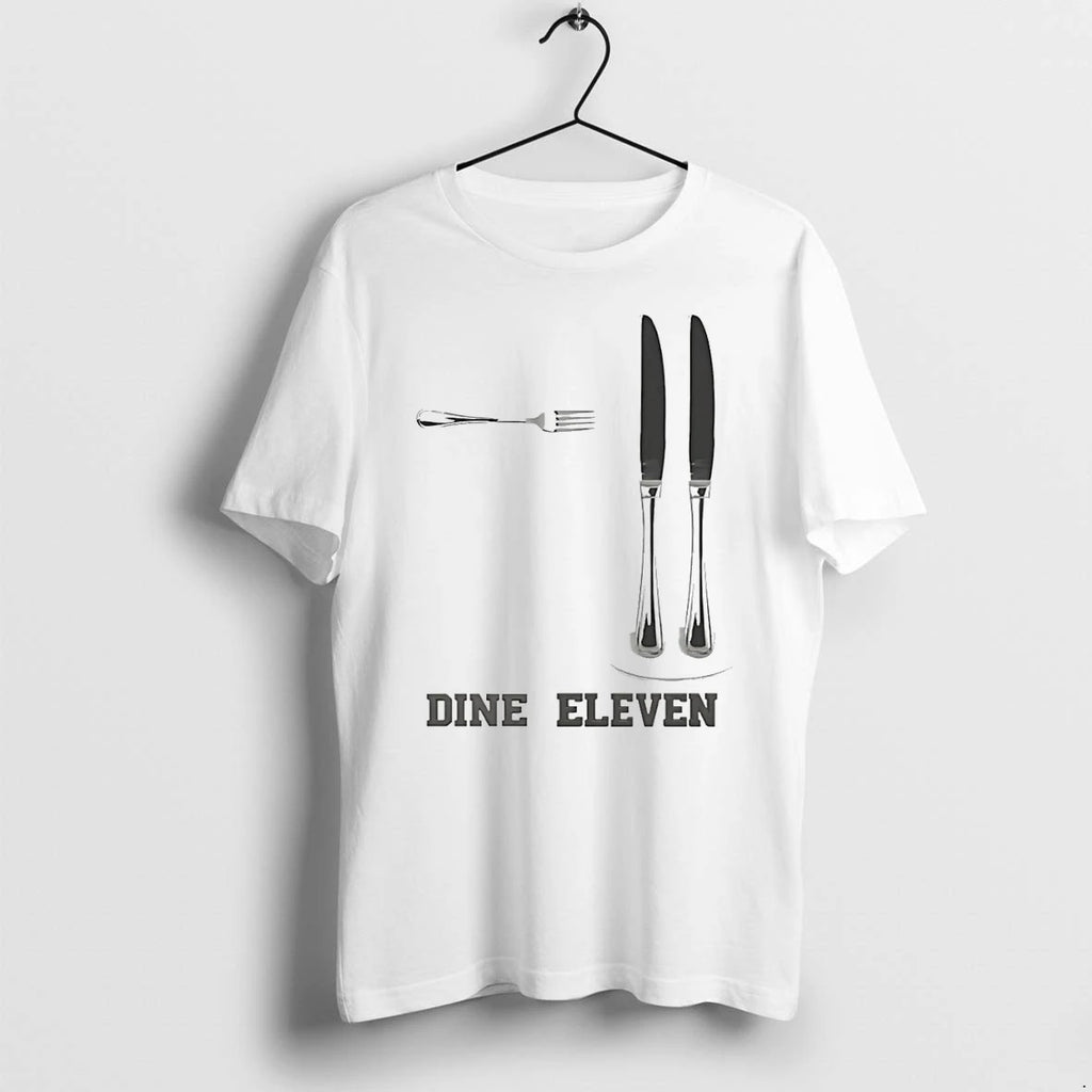 Dine Eleven Knife And Fork 9 11 Tshirts Sweater