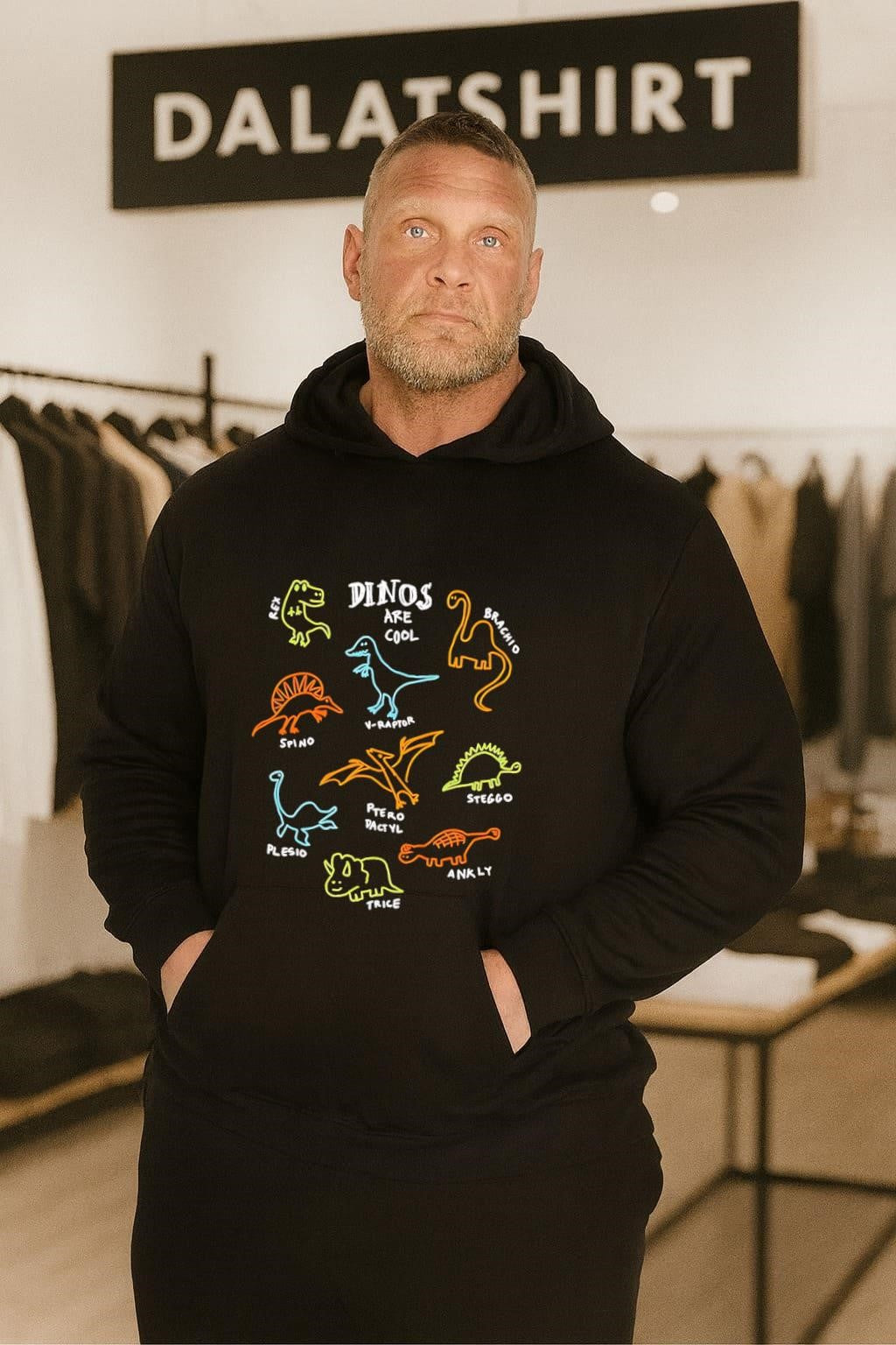 Dinos Are Cool cartoon shirt