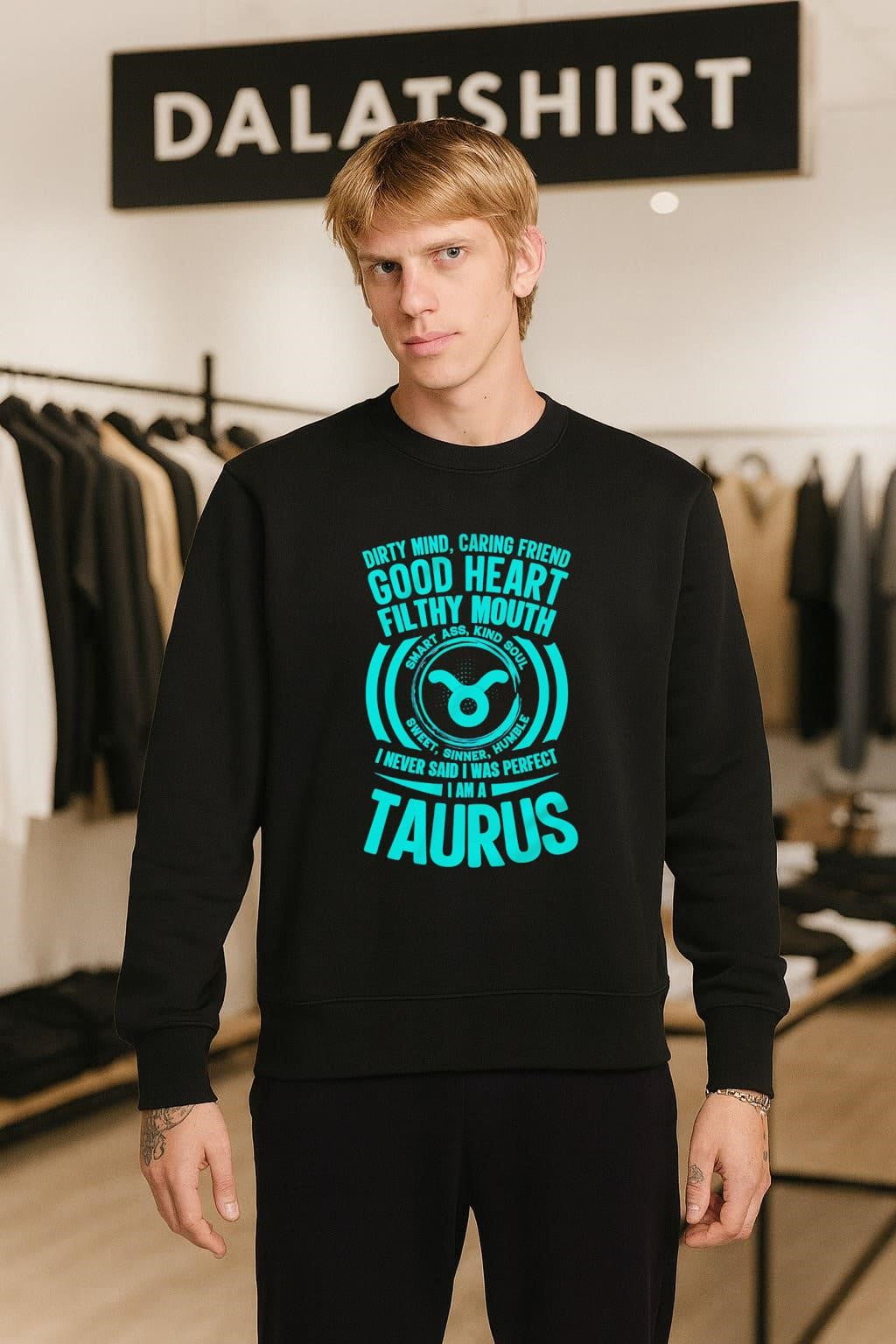 Dirty Mind Good Heart Filthy Mouth Taurus zodiac shirt