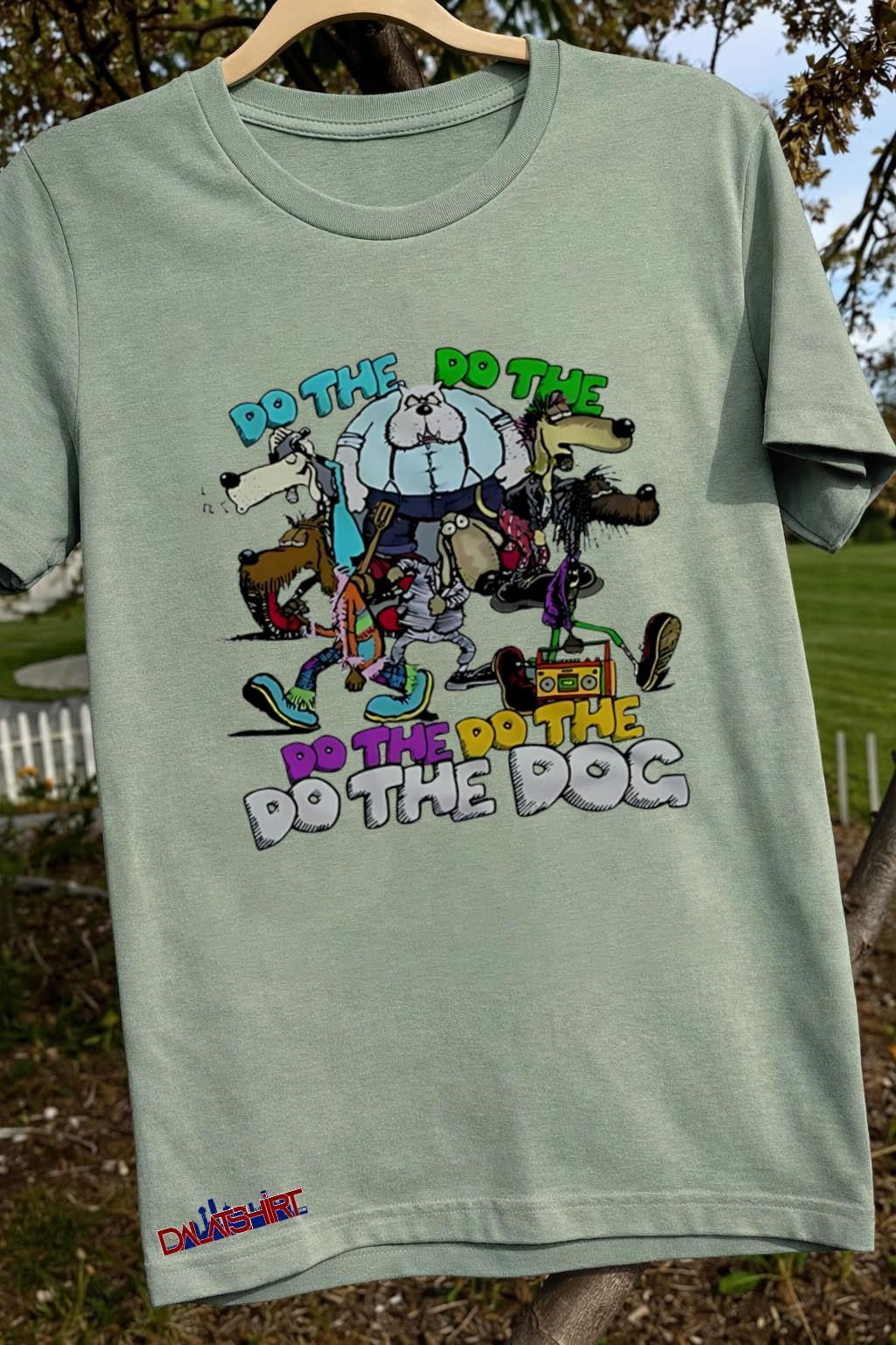 Do The Dog Cartoon Bulldog And Colorful Character Graphics shirt