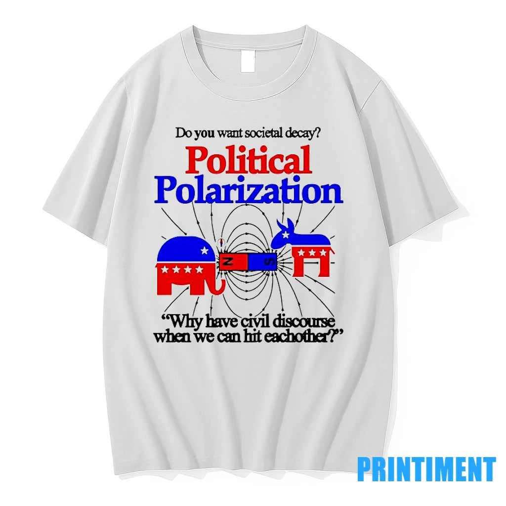 Do You Want Societal Decay Political Polarization Tshirts Sweater