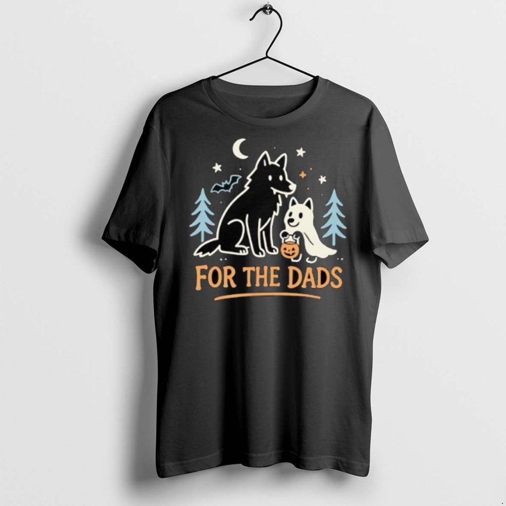 Dog Ghost Forest For The Dads Halloween T Shirts