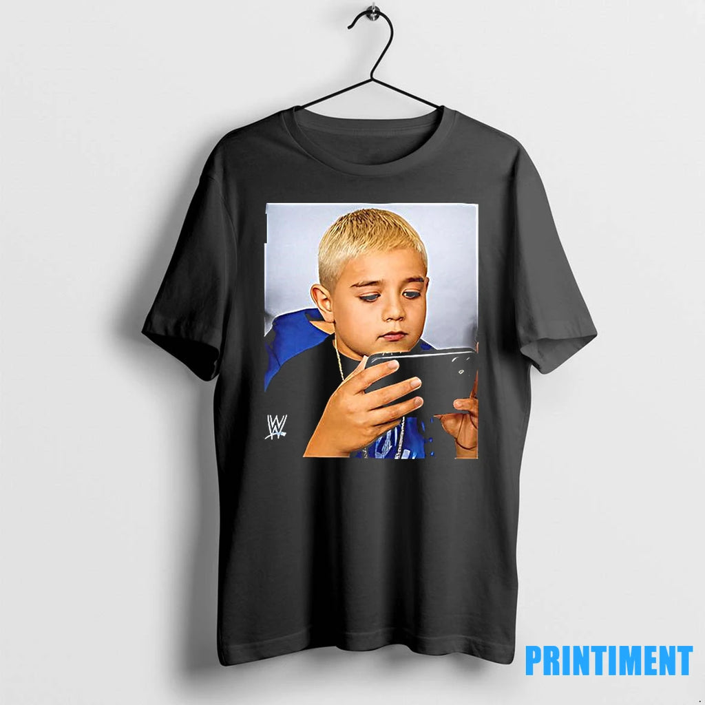 Dominik Mysterio Kid Playing Game Tshirts Sweater