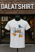 Donald Duck angry sailor punch mascot cartoon graphic shirt