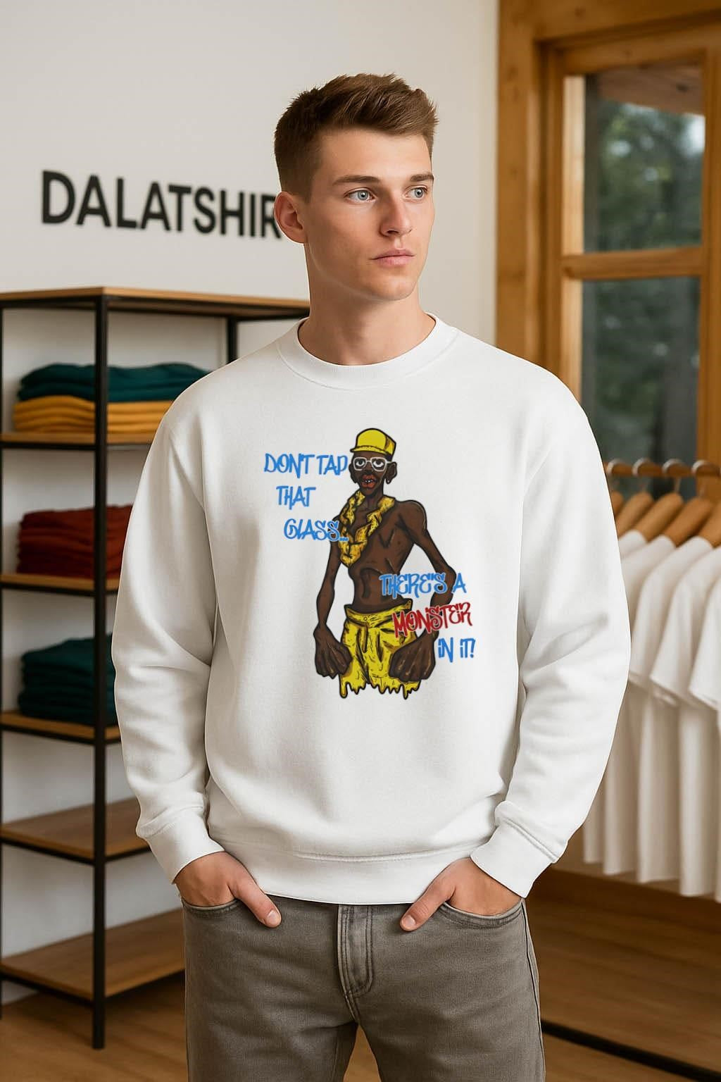 Don’t Tap That Glass There’s A Monster In It shirt