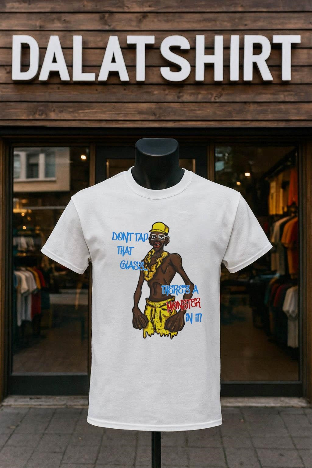 Don’t Tap That Glass There’s A Monster In It shirt