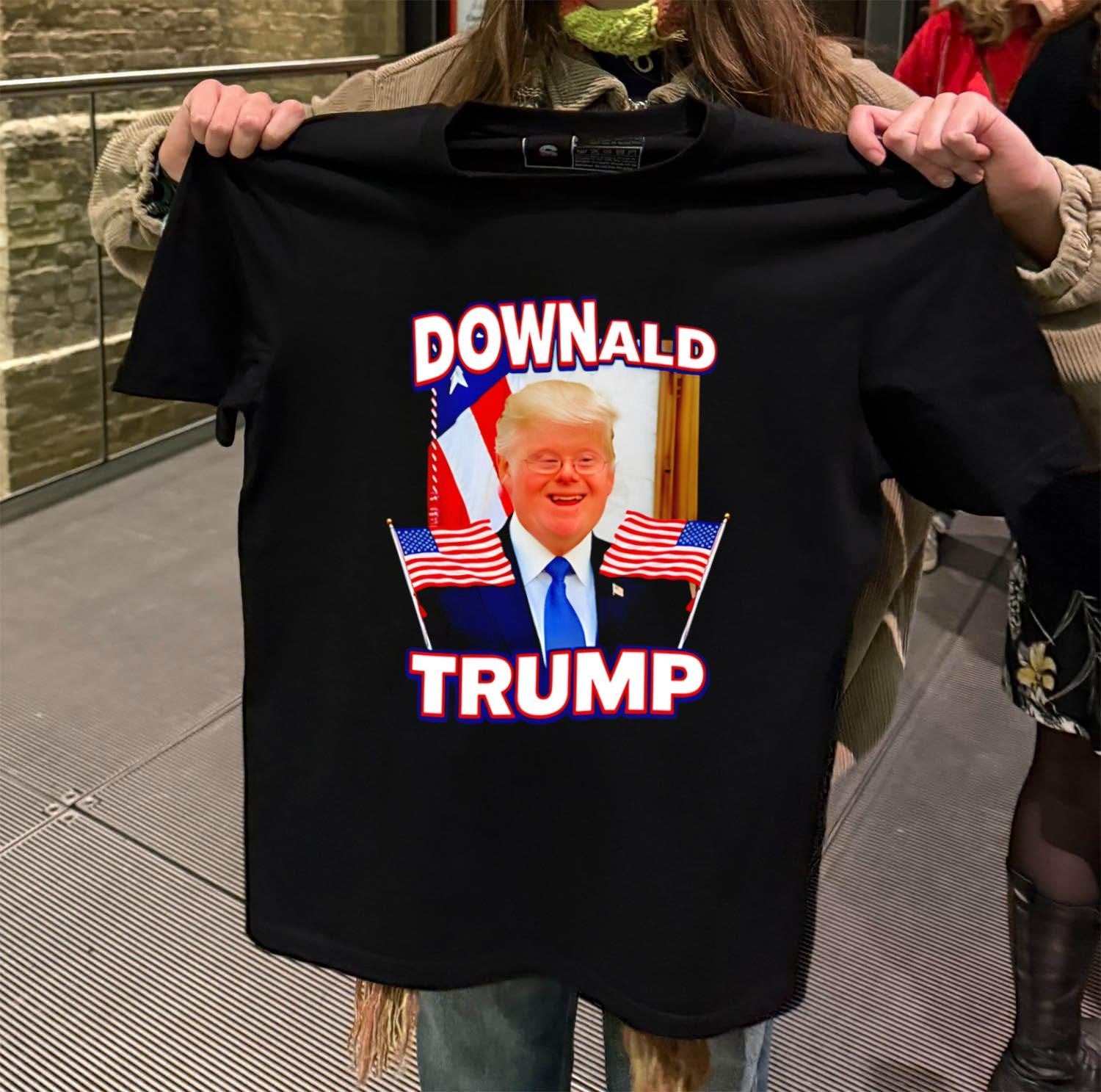 Downald Trump Donald Trump USA Flag American shirt