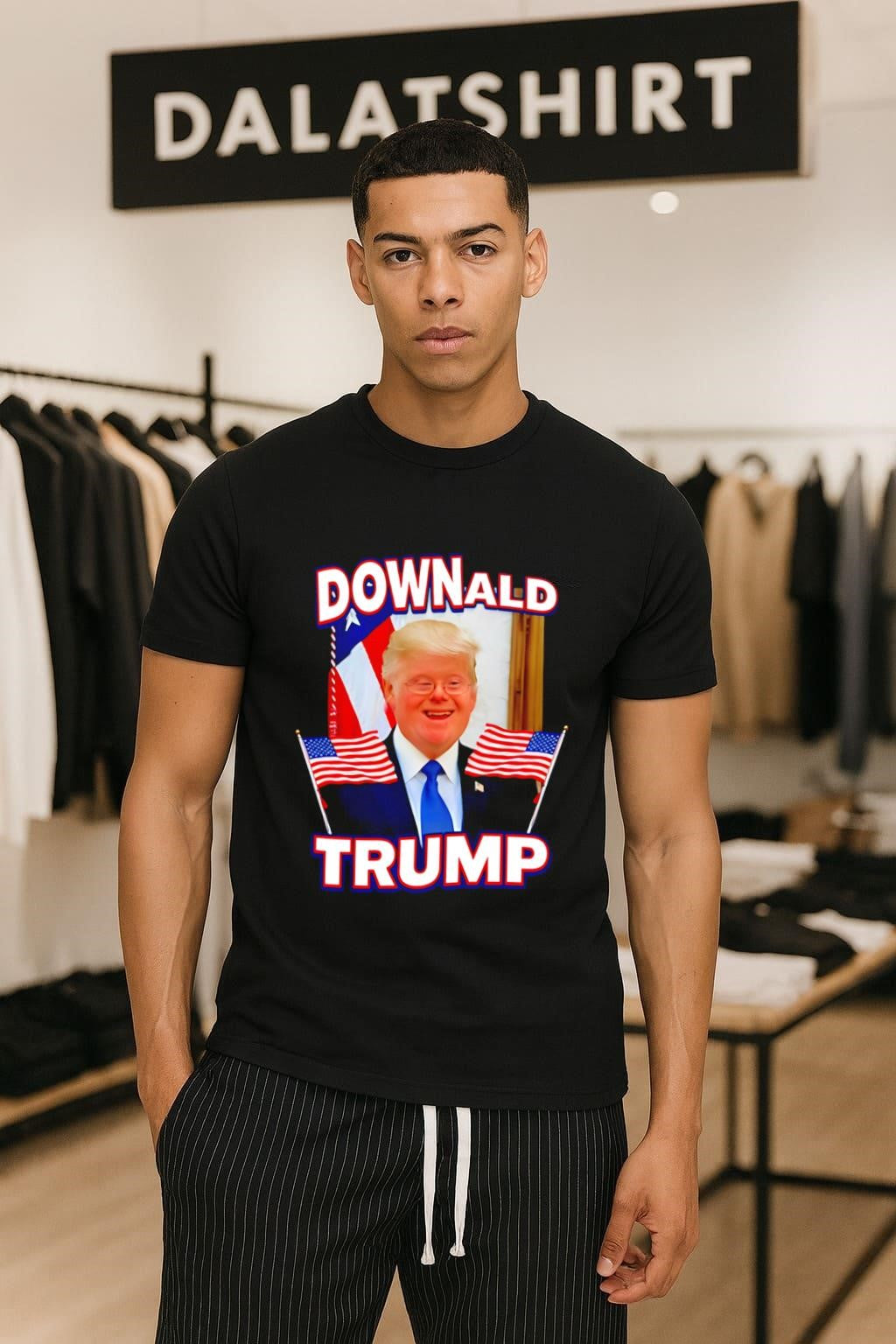 Downald Trump Donald Trump USA Flag American shirt