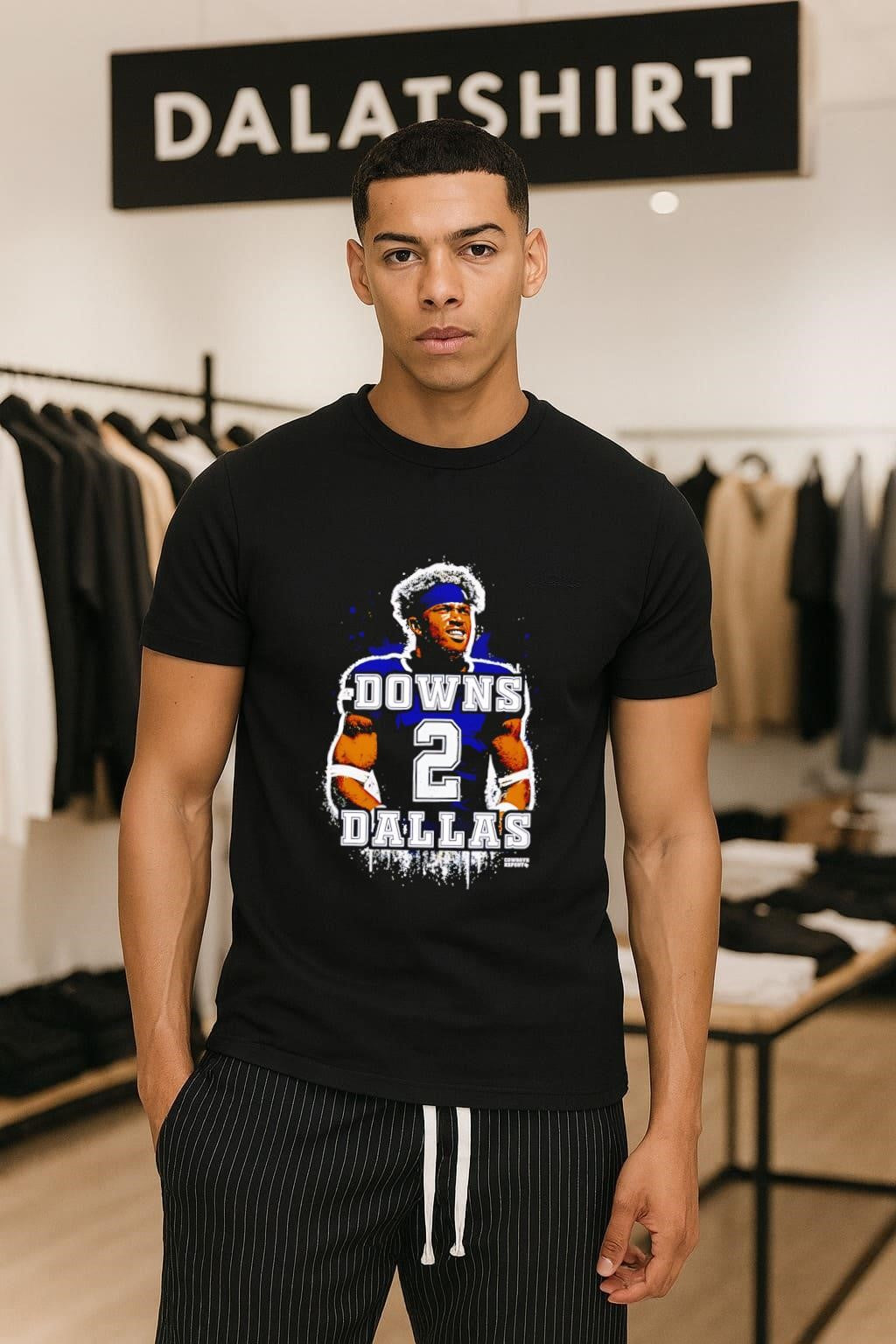Downs 2 Dallas Josh Downs Football Player shirt