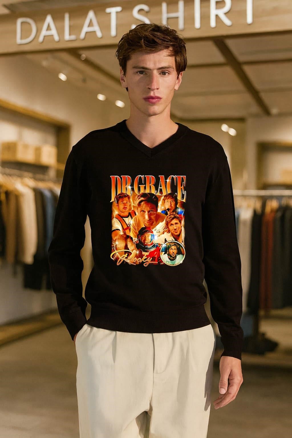 Dr Grace Rocky Ryan Gosling Space shirt
