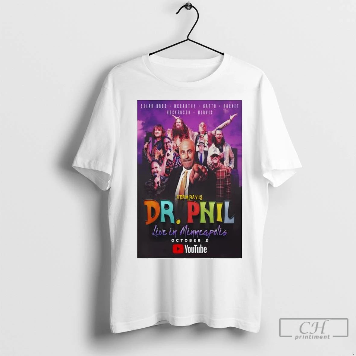 Dr Phil Oct 2 2025 Minneapolis Orpheum Theatre T Shirts