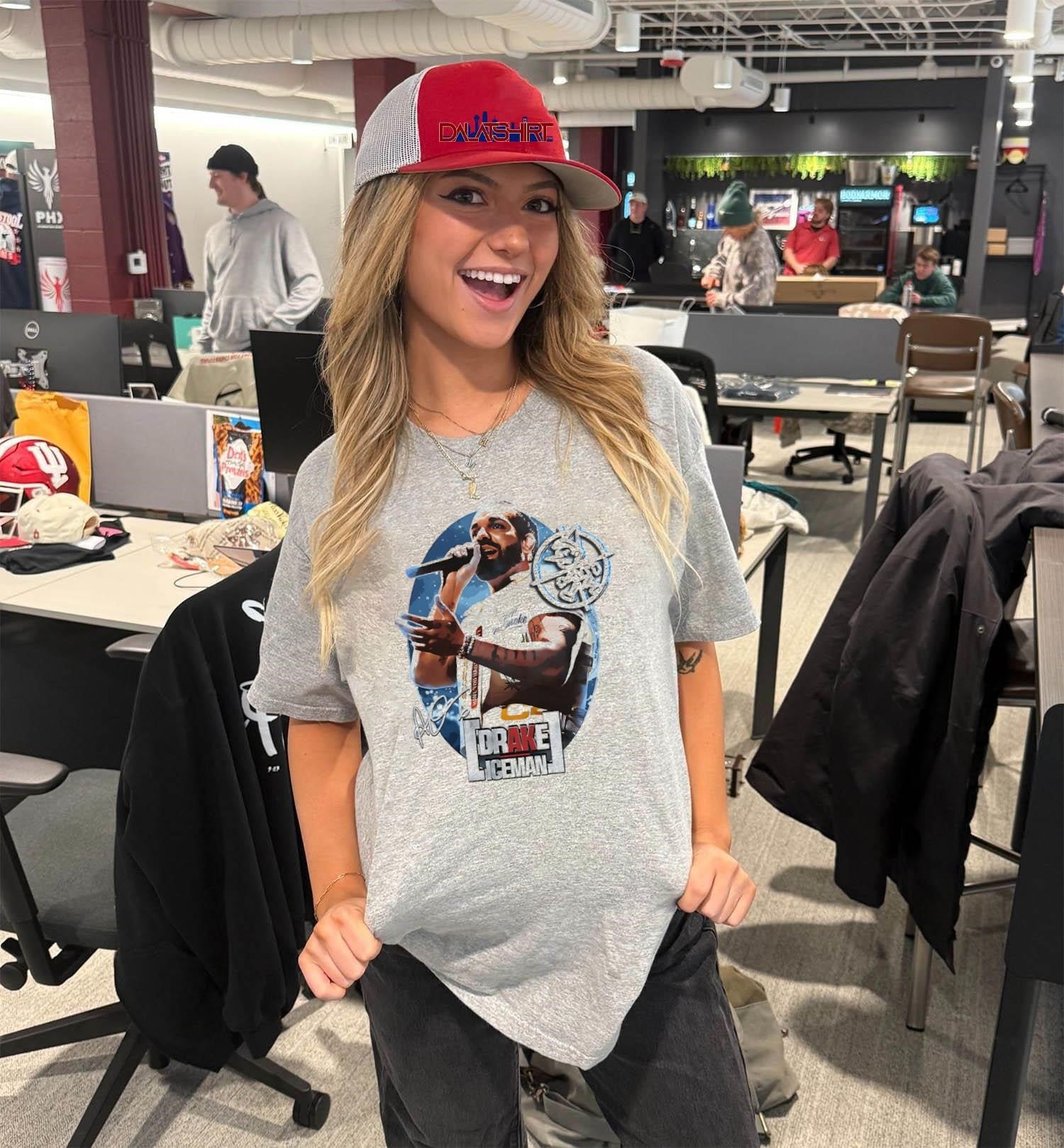 Drake Iceman Singer Portrait shirt