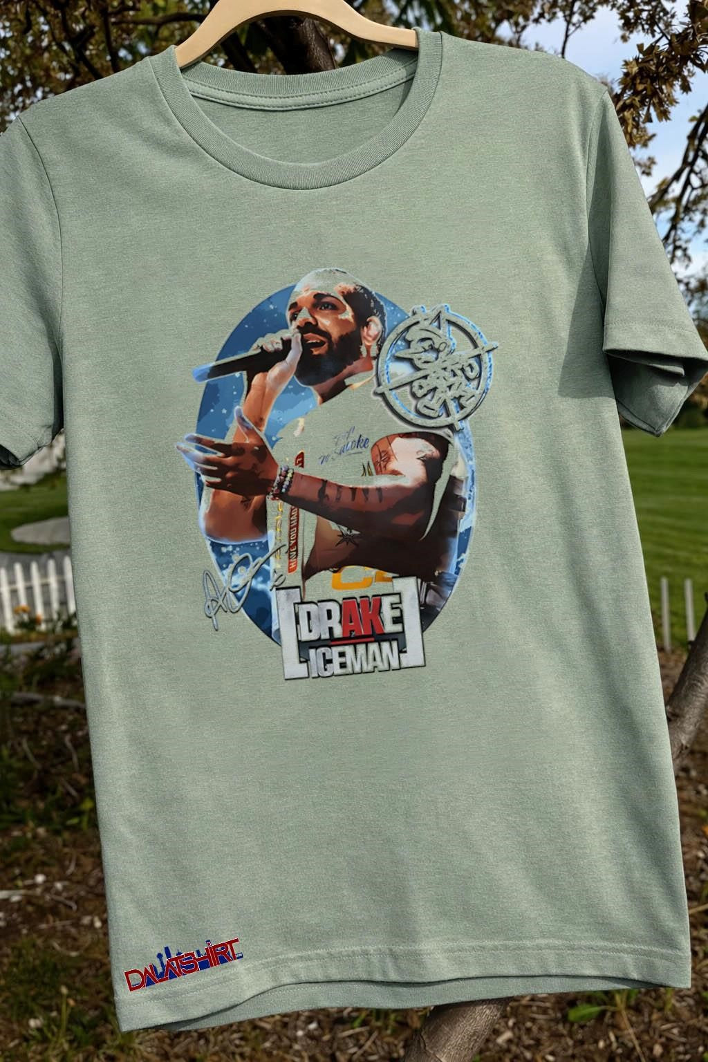 Drake Iceman Singer Portrait shirt