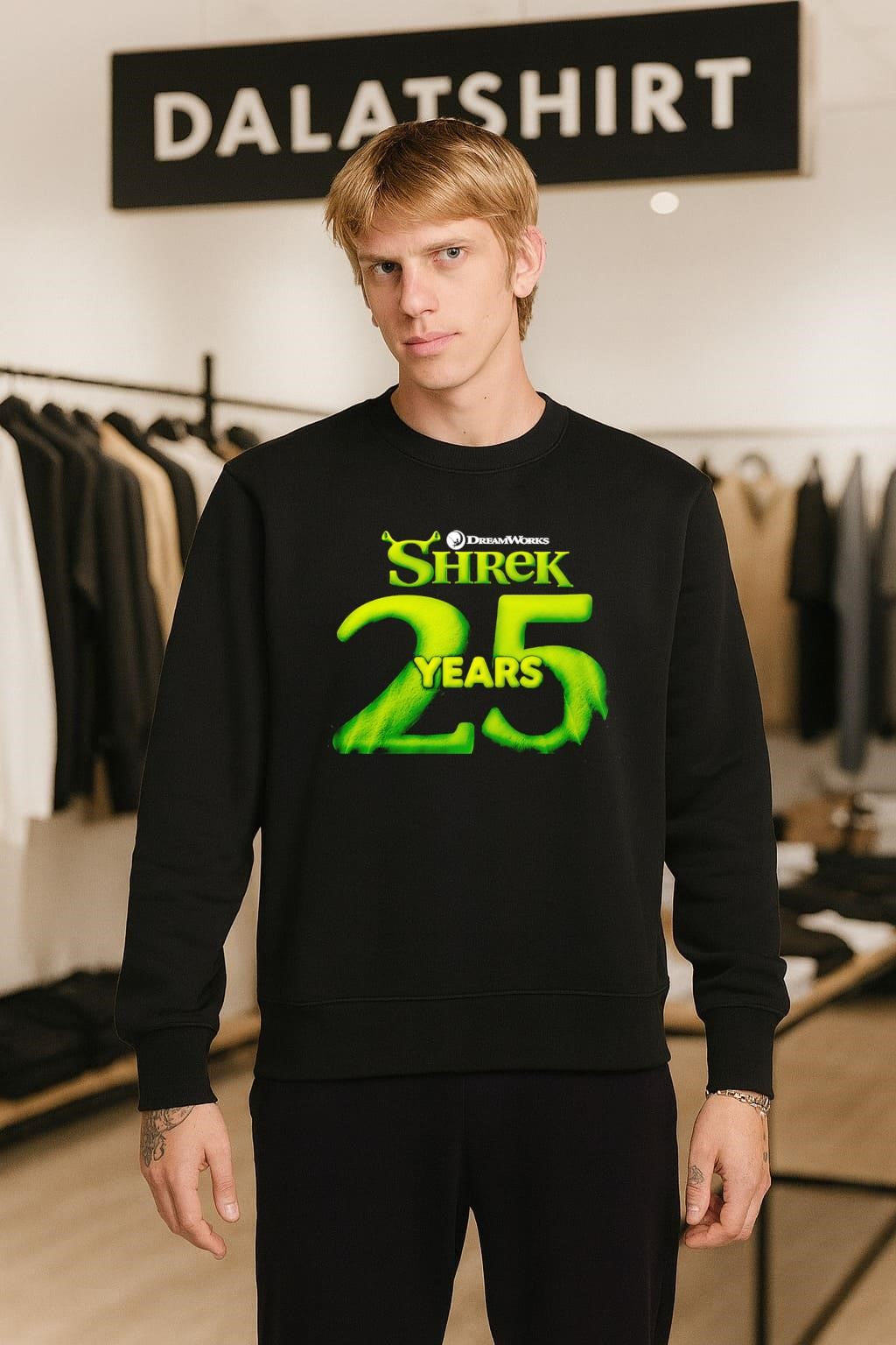 DreamWorks Shrek Movie Logo 25 Years Anniversary Special Edition shirt