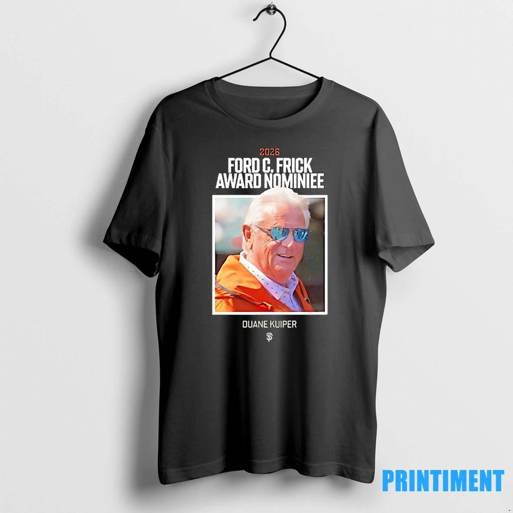 Duane Kuiper 2026 Ford C Frick Award Nominiee Tshirts Sweater