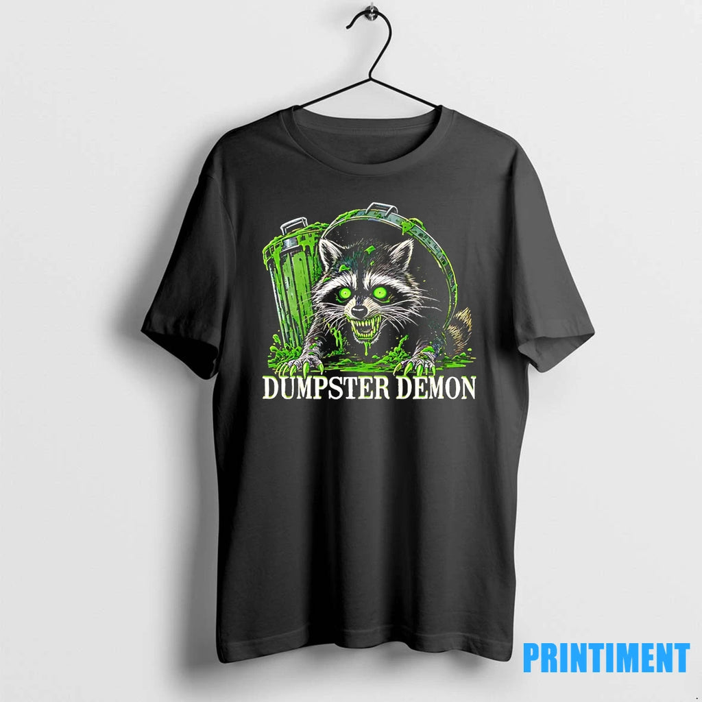 Dumpster Demon Raccoon Halloween Tshirts Sweater
