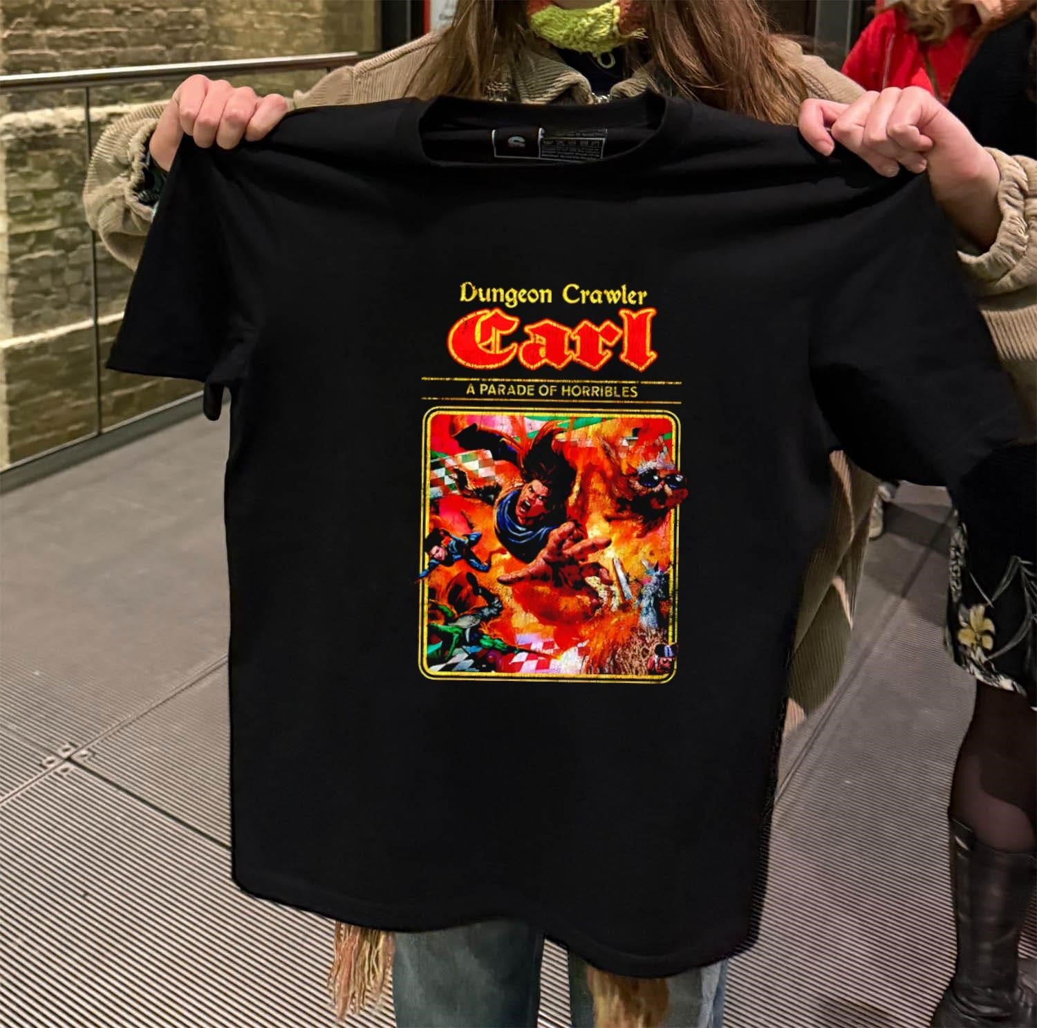 Dungeon Crawler Carl A Parade Of Horribles Book Cover shirt