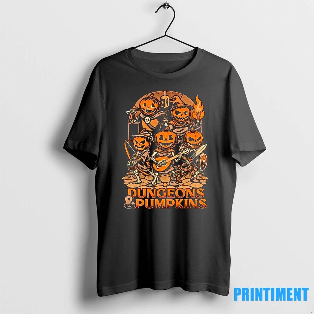 Dungeons And Pumpkins Halloween Tshirts Sweater