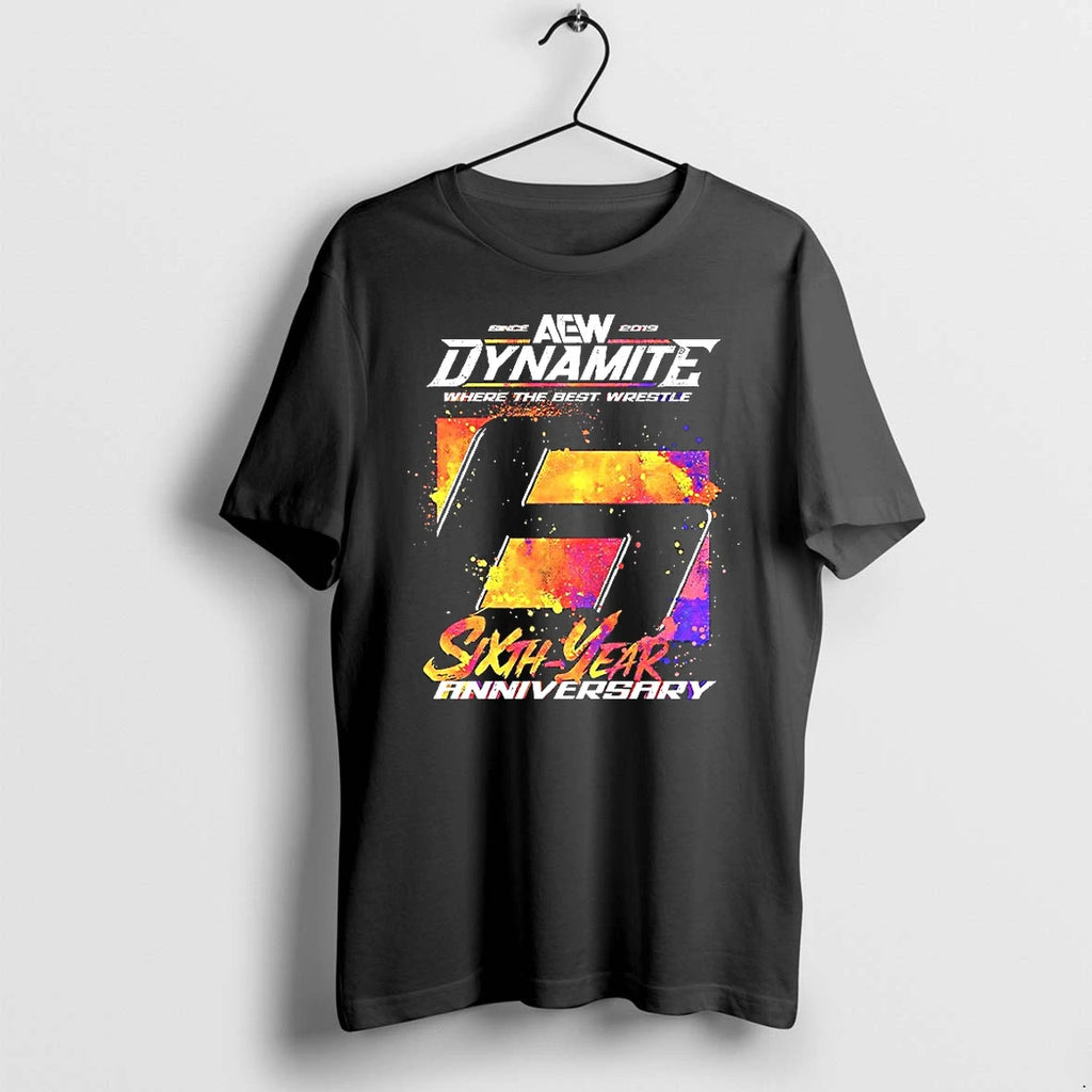 Dynamite Where The Best Wrestle Sixth Year Anniversary Since 2019 Tshirts Sweater