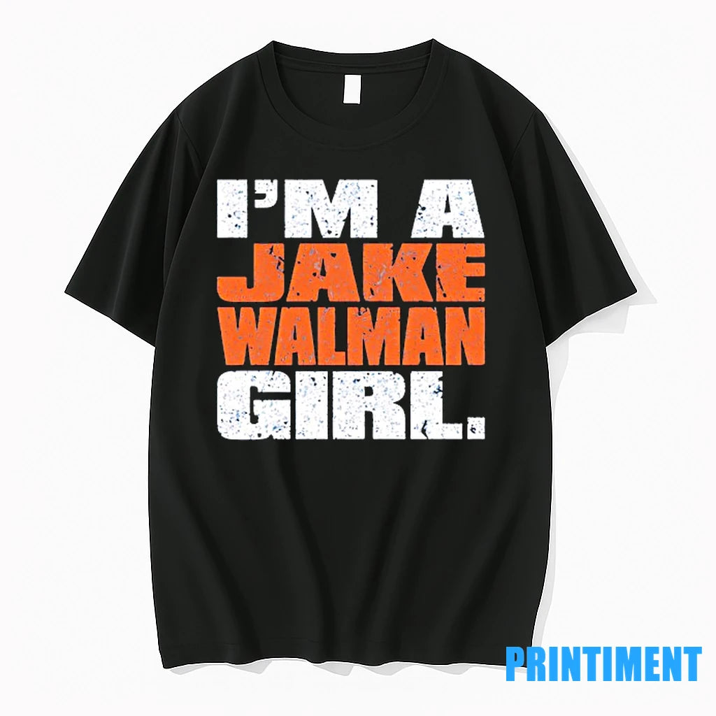 Edmonton Oilers Im A Jake Walman Girl Tshirts Sweater