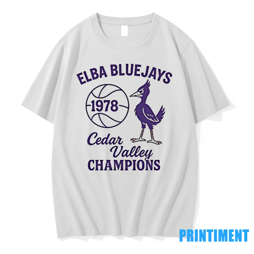 Elba Bluejays 1978 Cedar Valley Champions Tshirts Sweater