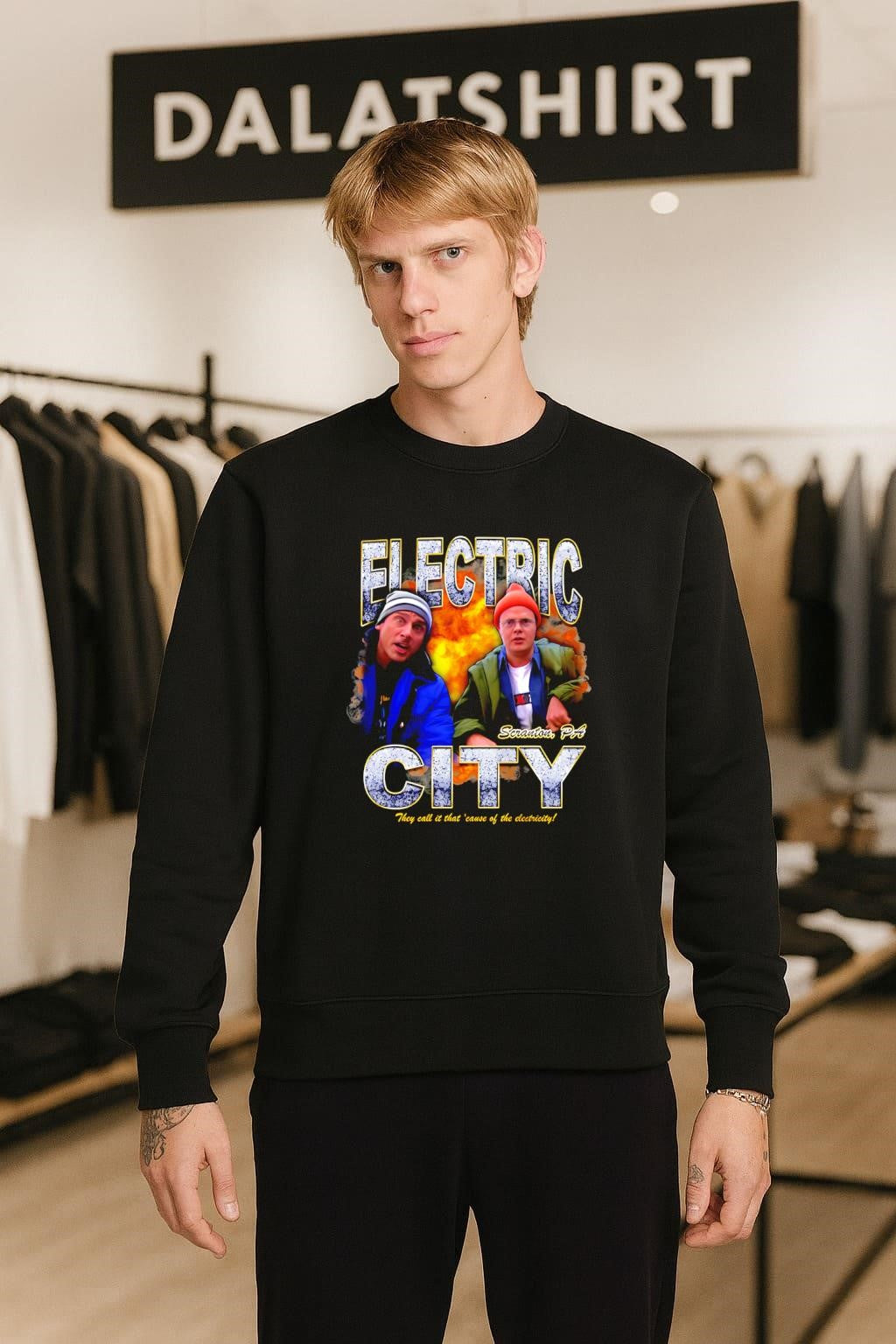 Electric City Scranton PA They Call It That Cause Of The Electricity shirt
