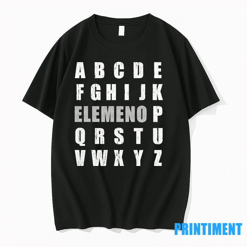 Elemeno Alphabet Tshirts Sweater