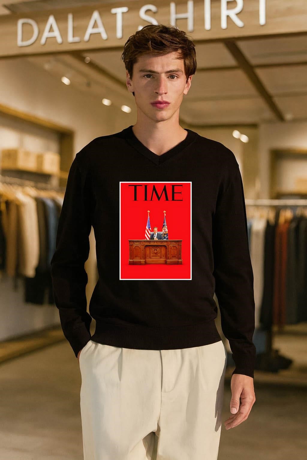 Elon Musk time magazine cover shirt