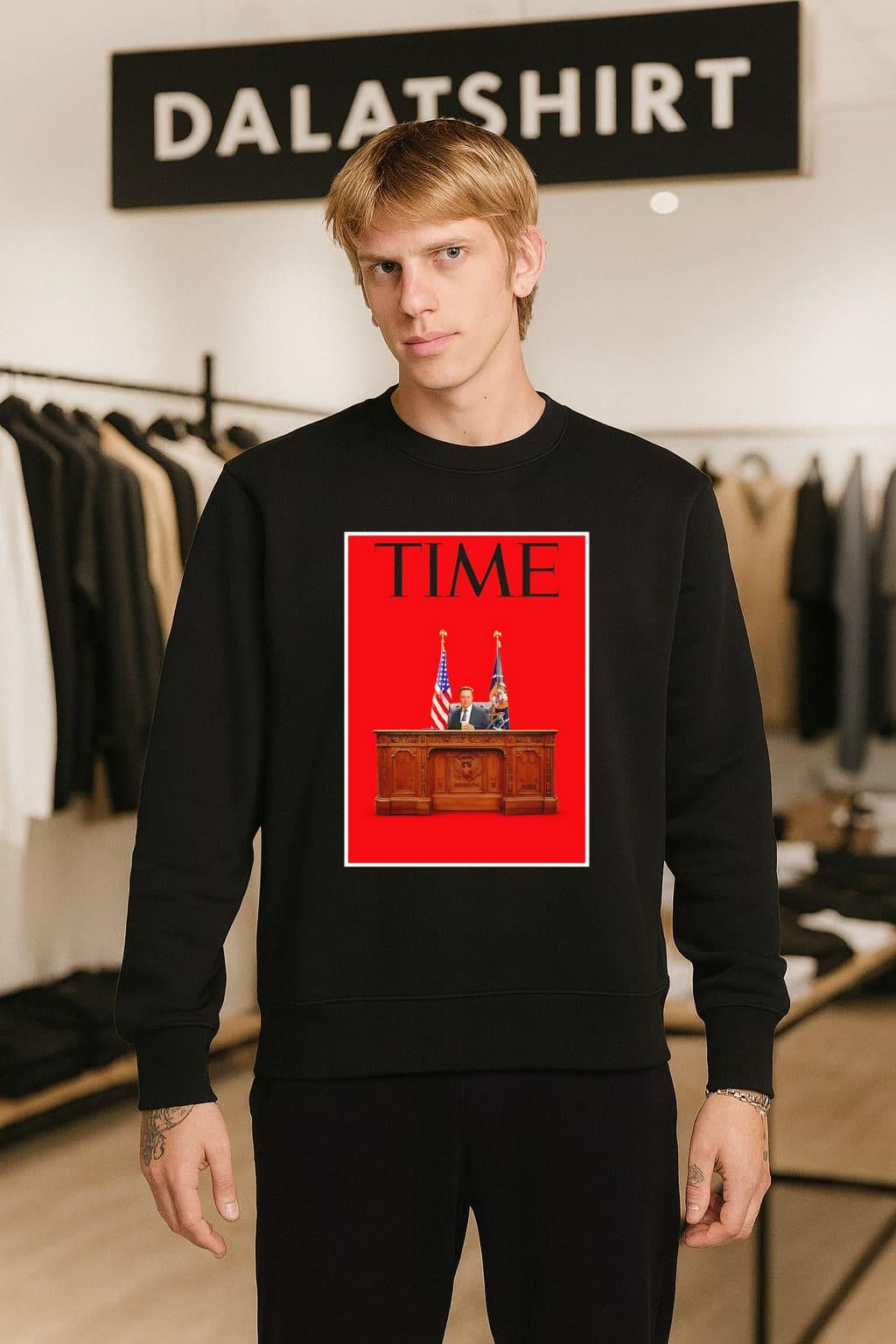 Elon Musk time magazine cover shirt