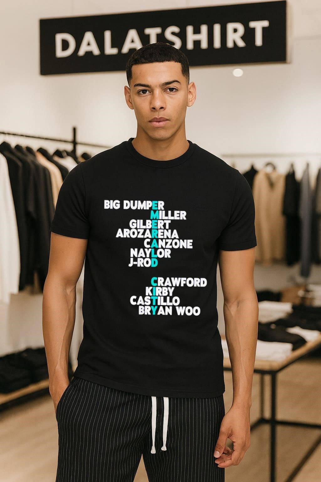 Emerald City Seattle Mariners Big Dumper J-Rod shirt