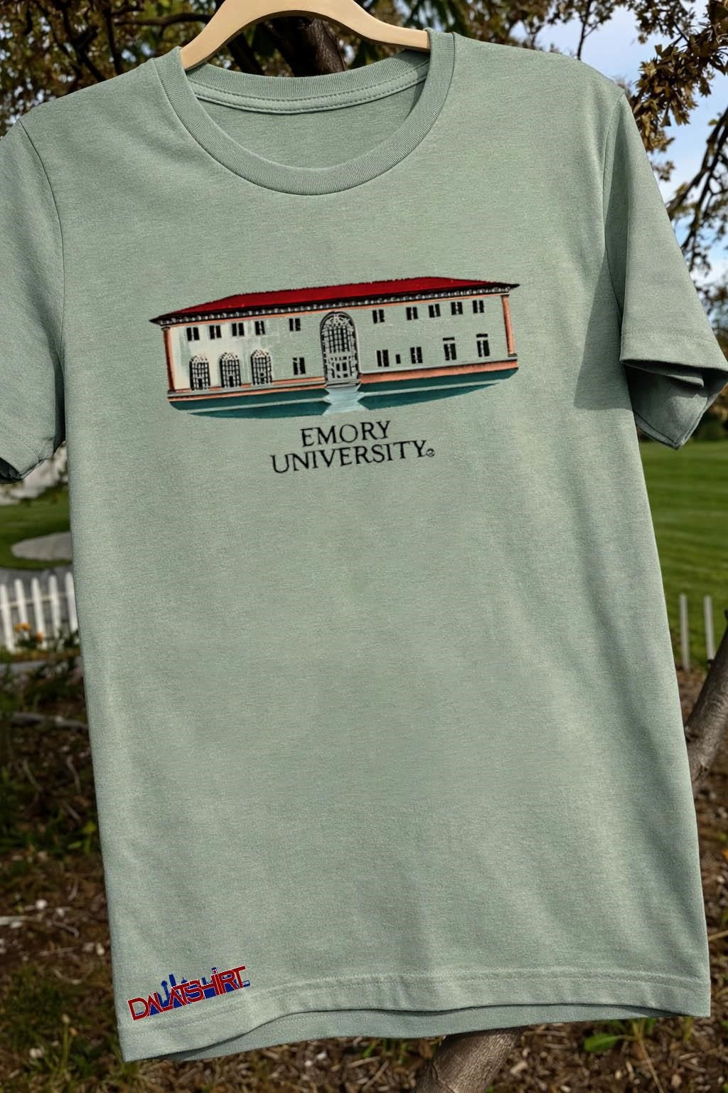 Emory University Pitts Theology Library Building Graphic shirt
