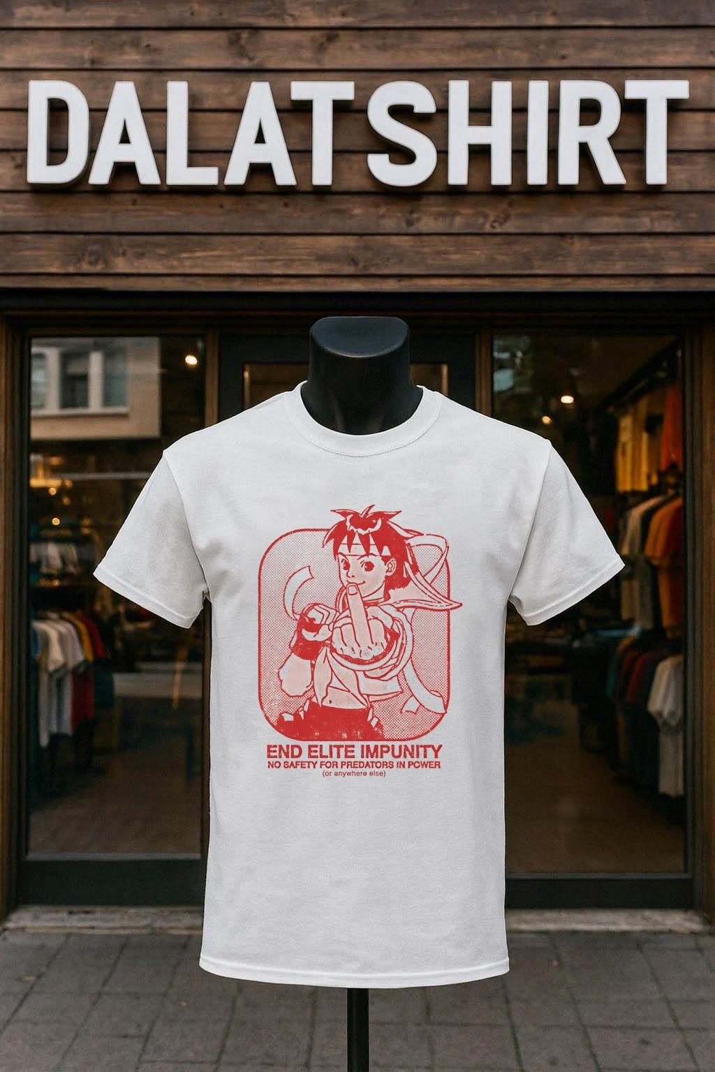 End Elite Impunity No Safety For Predators In Power Sakura shirt