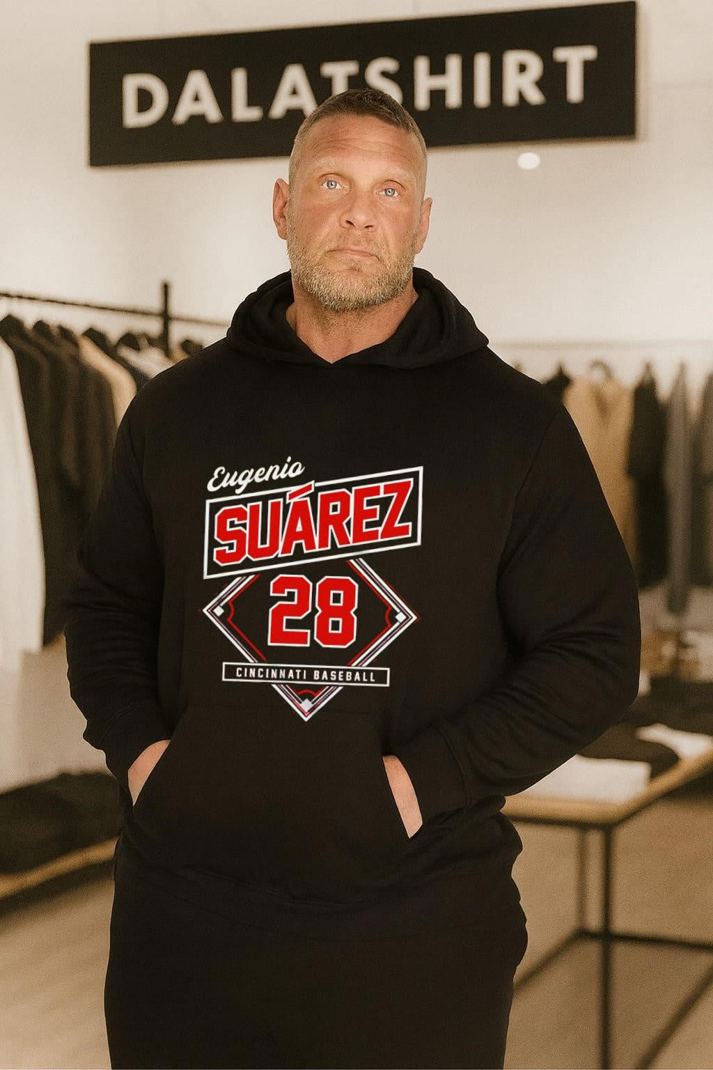 Eugenio Suárez 28 Cincinnati Baseball Diamond shirt