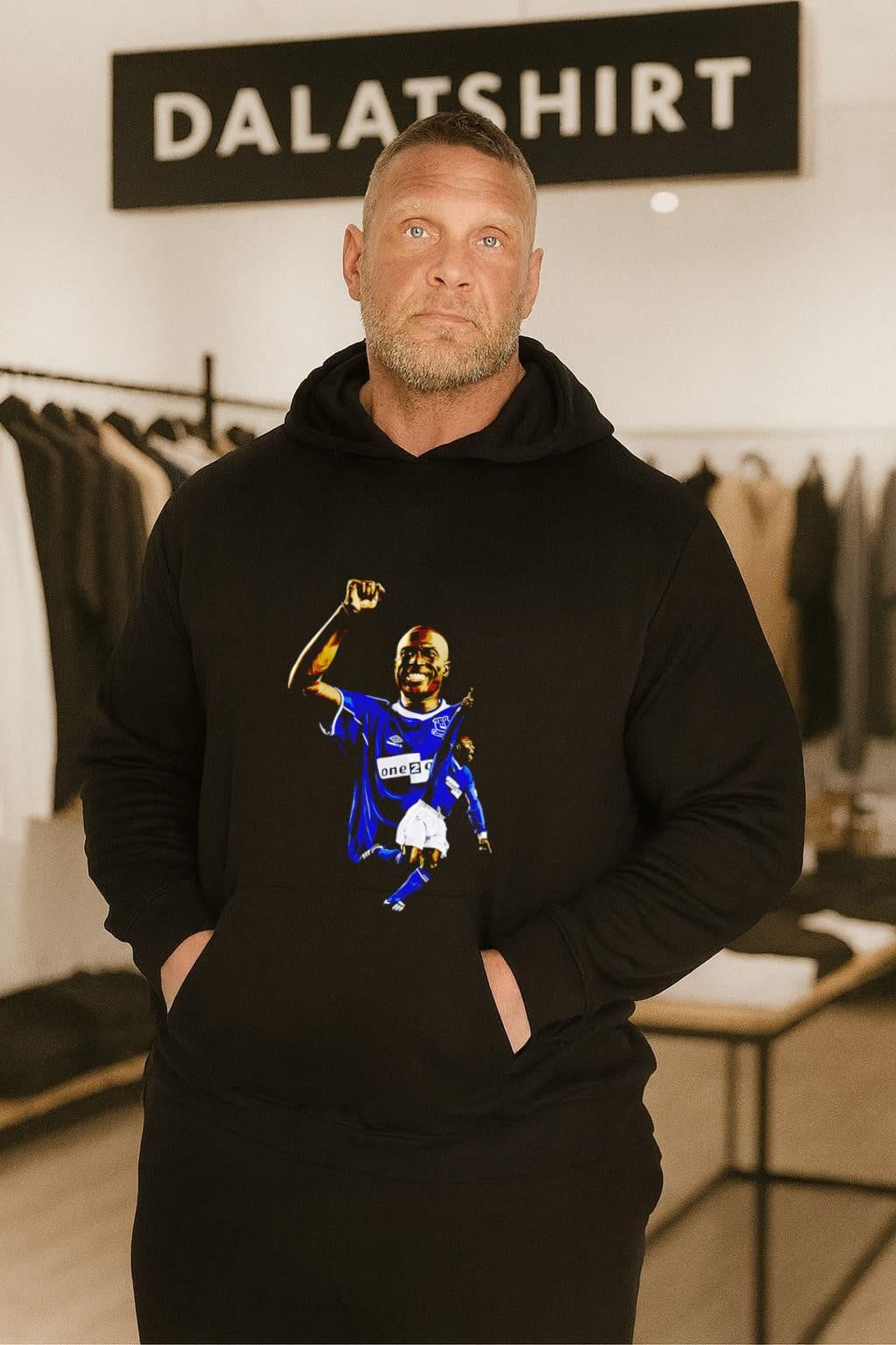 Everton Football Club One 2 One Kevin Campbell shirt