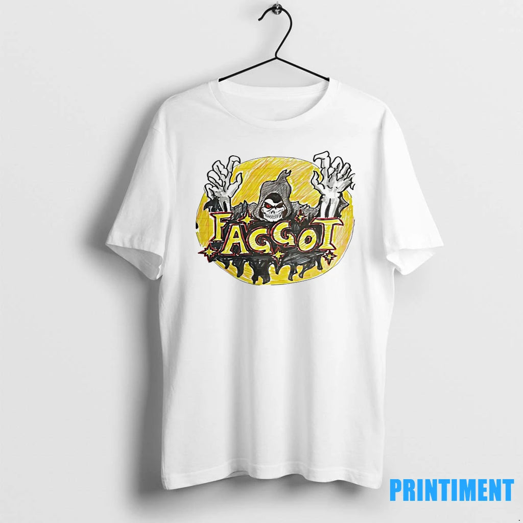 Faggot Grim Reaper Halloween Art Tshirts Sweater