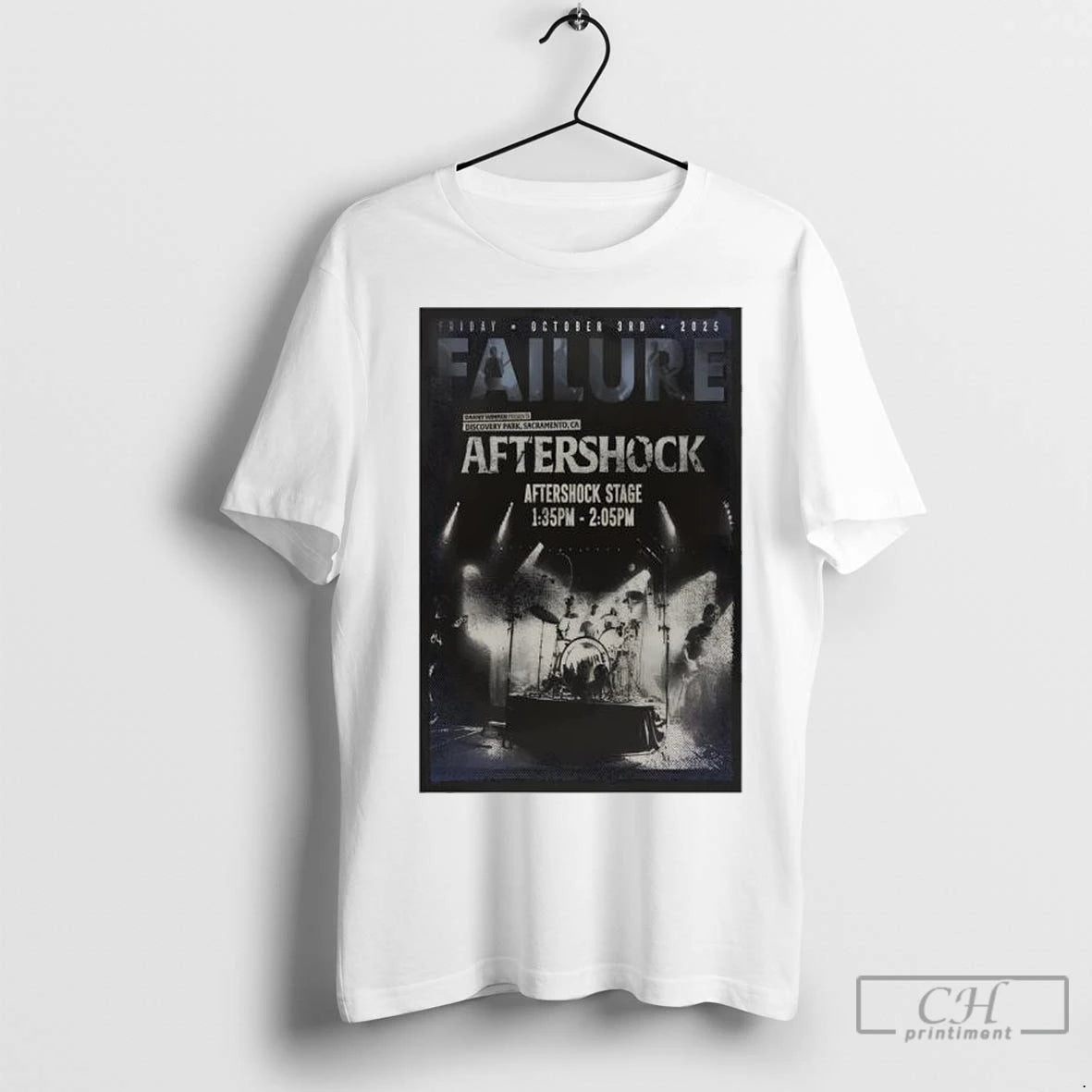 Failure Discovery Park Sacramento Tour T Shirts