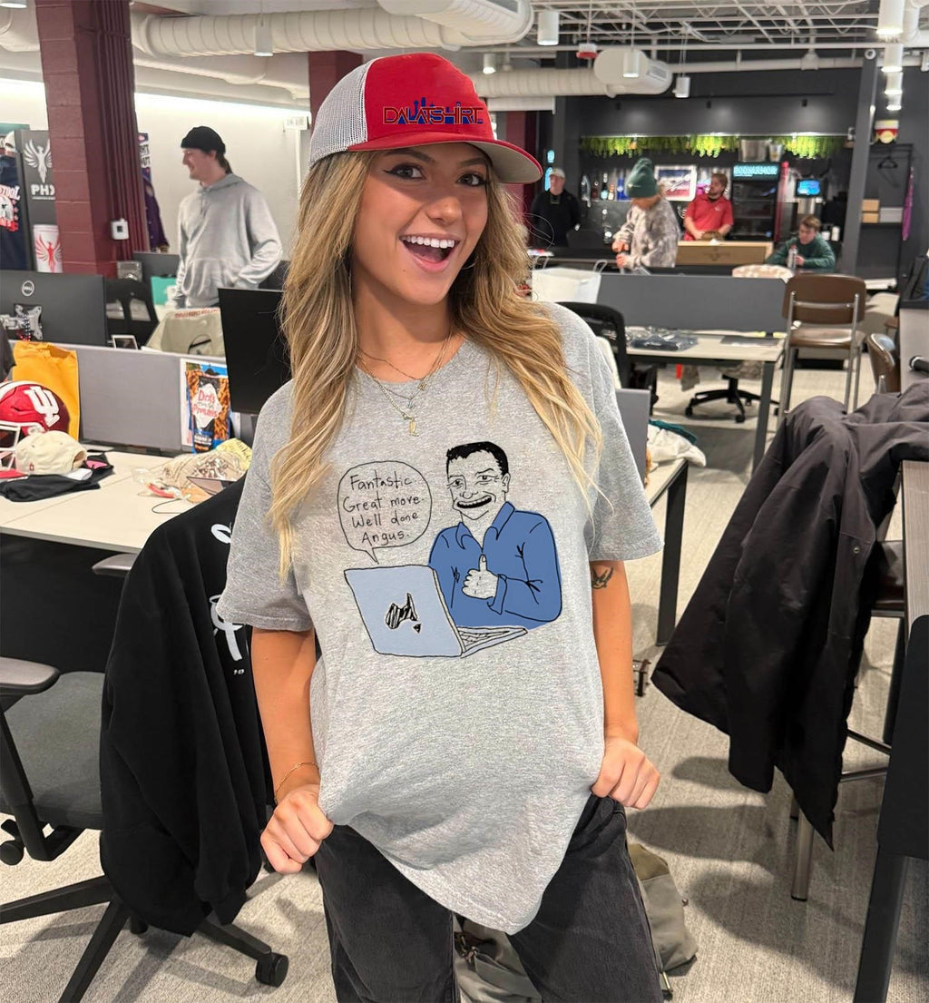 Fantastic Great Move Well Done Angus Cartoon Man shirt