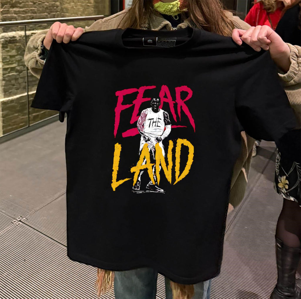Fear The Land Basketball scream shirt